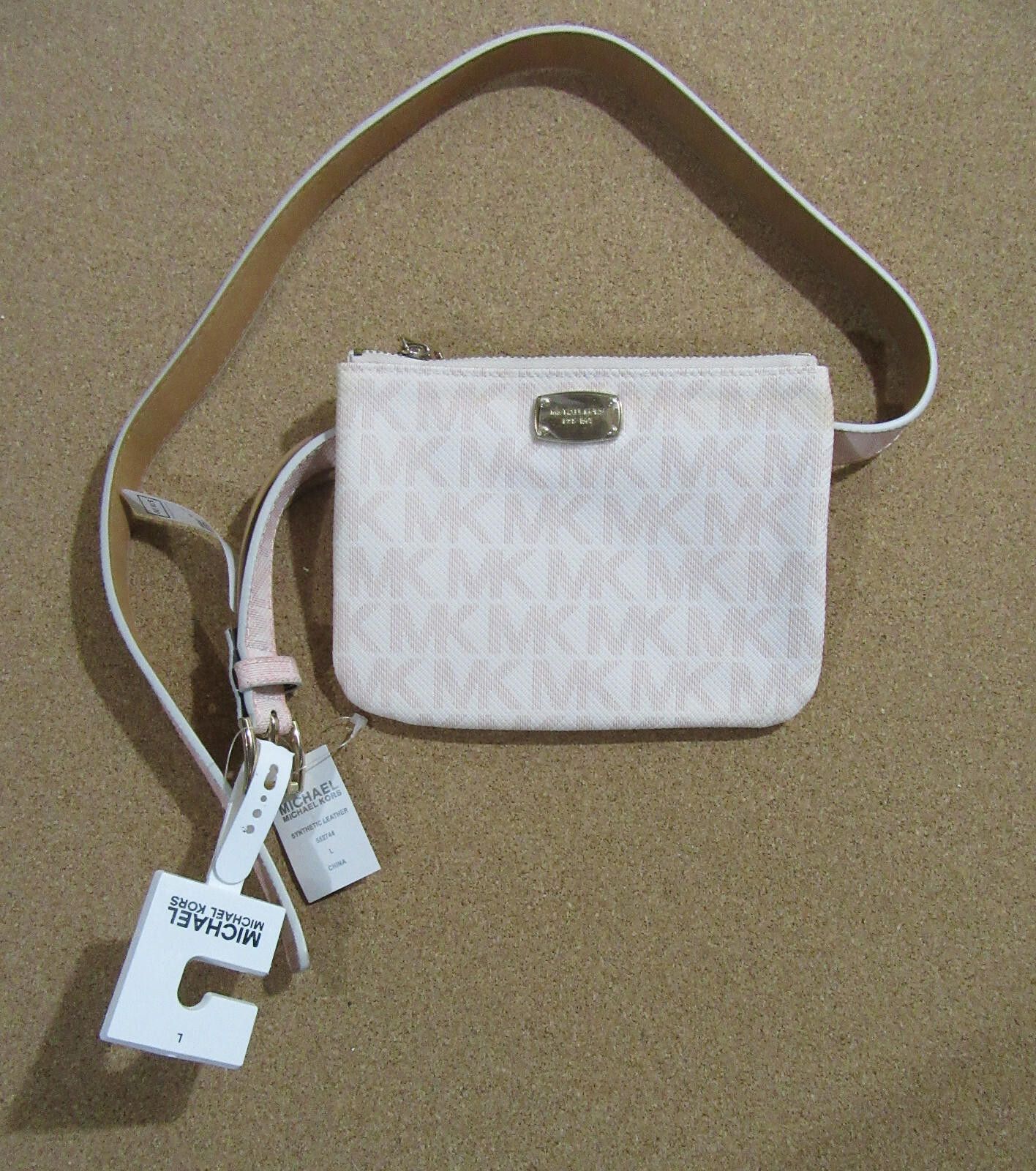 Michael Kors Michael Kors Signature Logo Fanny Pack Belt Bag Wallet Large Size ONE SIZE - 1 Thumbnail