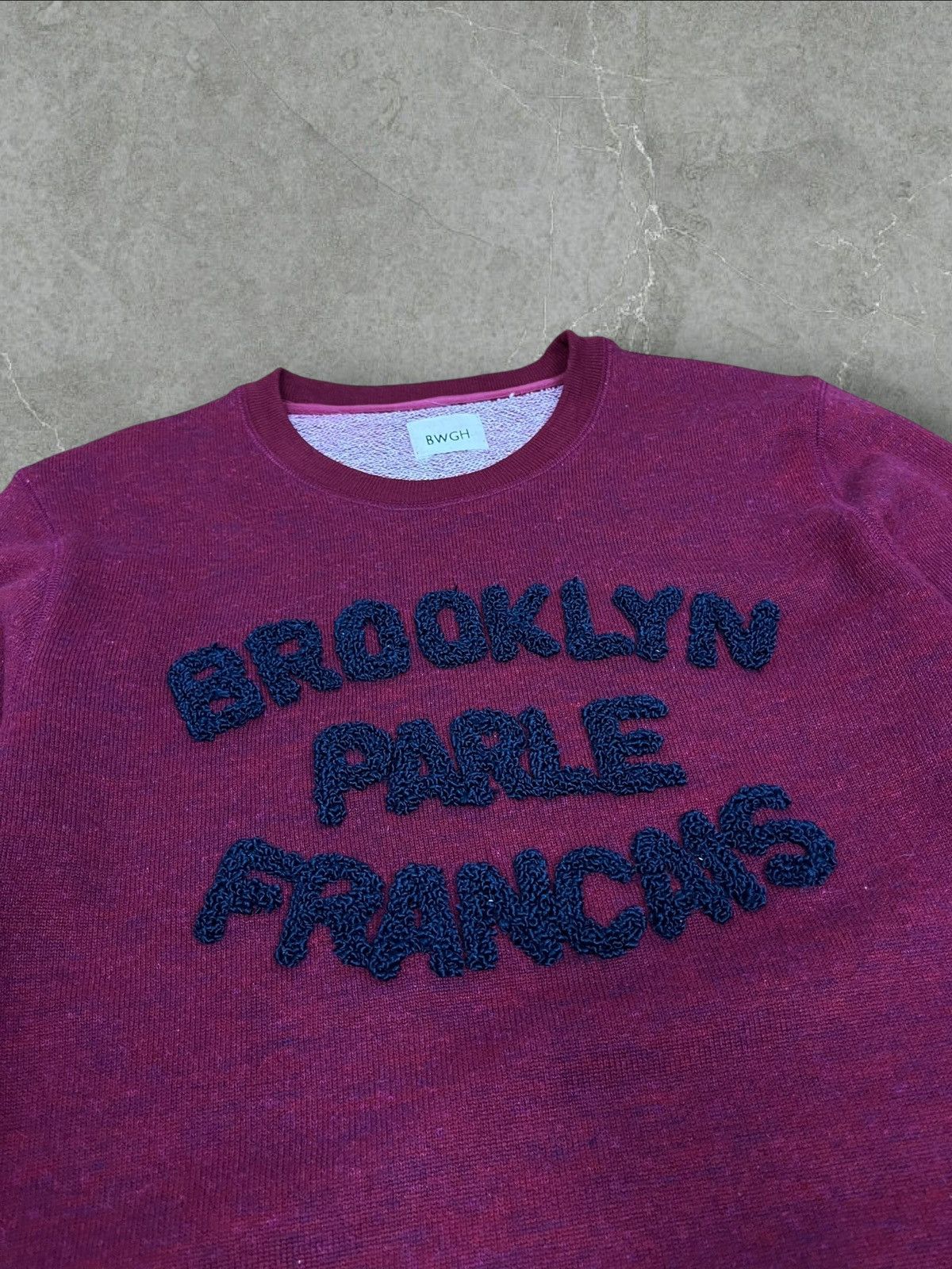 Brooklyn We Go Hard BWGH Brooklyn We Go Hard Sweatshirt Crewneck Parle Francais Size US S / EU 44-46 / 1 - 5 Thumbnail