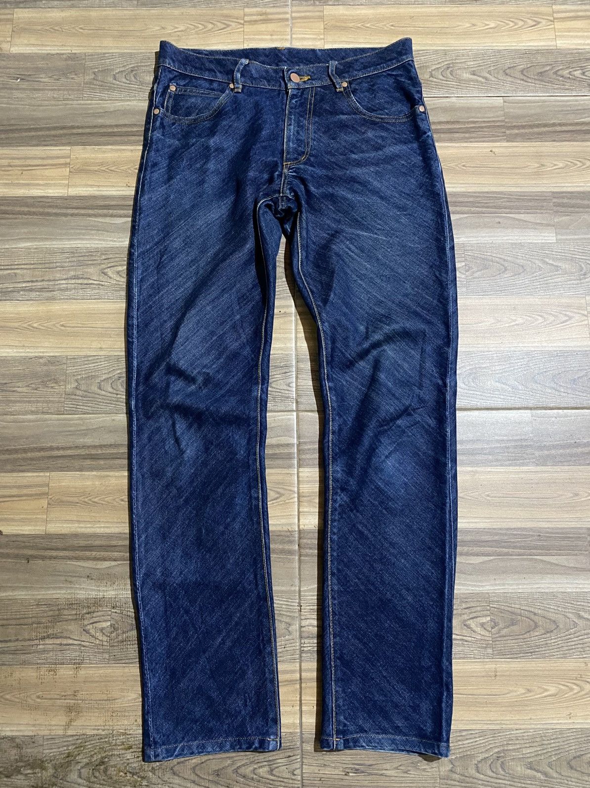 Designer VINTAGE JEAN PAUL GAULTIER JEANS DENIM PANTS Size US 30 / EU 46 - 1 Thumbnail