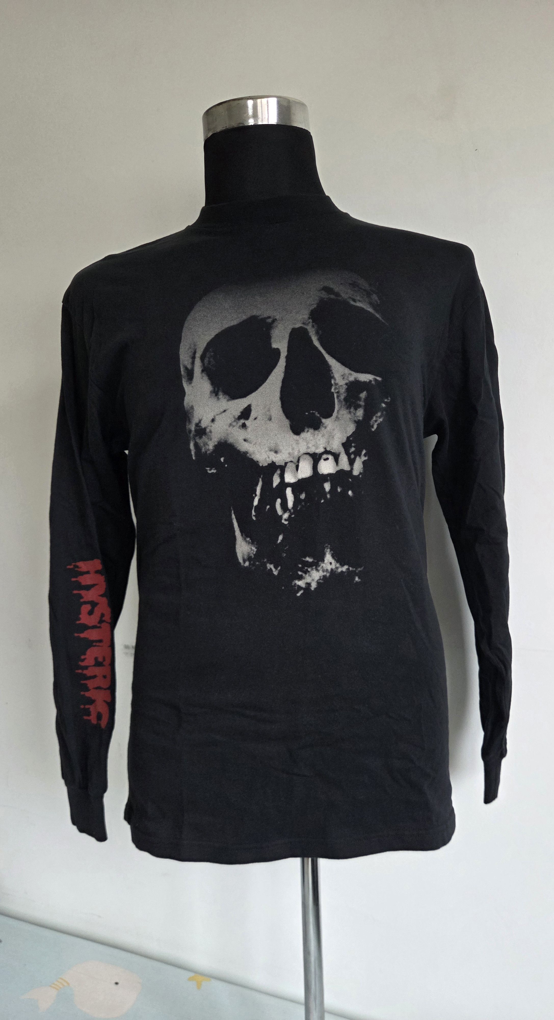 HYSTERIC GLAMOUR SKULLBERRYシースルーロンT SKULL BERRY オーバーサイズ五分袖Tシャツ|HYSTERIC GLAMOUR WOMEN