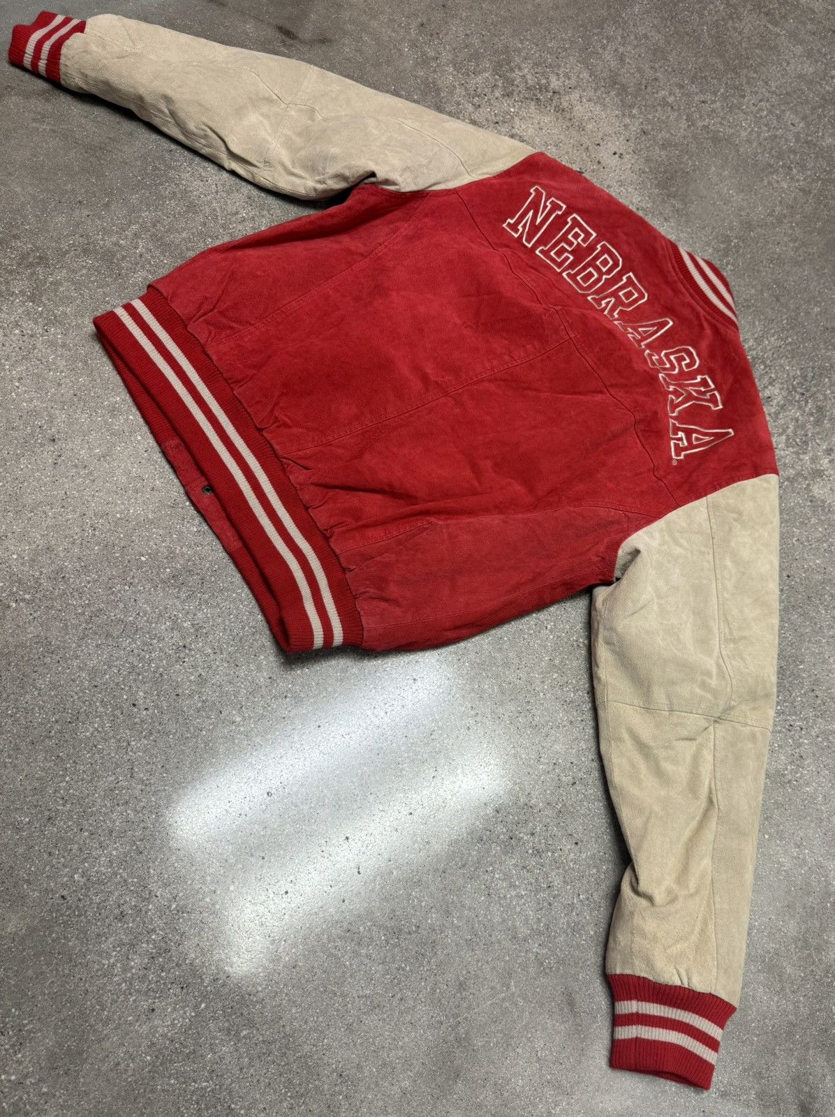 Nike Vintage Nebraska Huskers Varsity Jacket Size US M / EU 48-50 / 2 - 1 Thumbnail