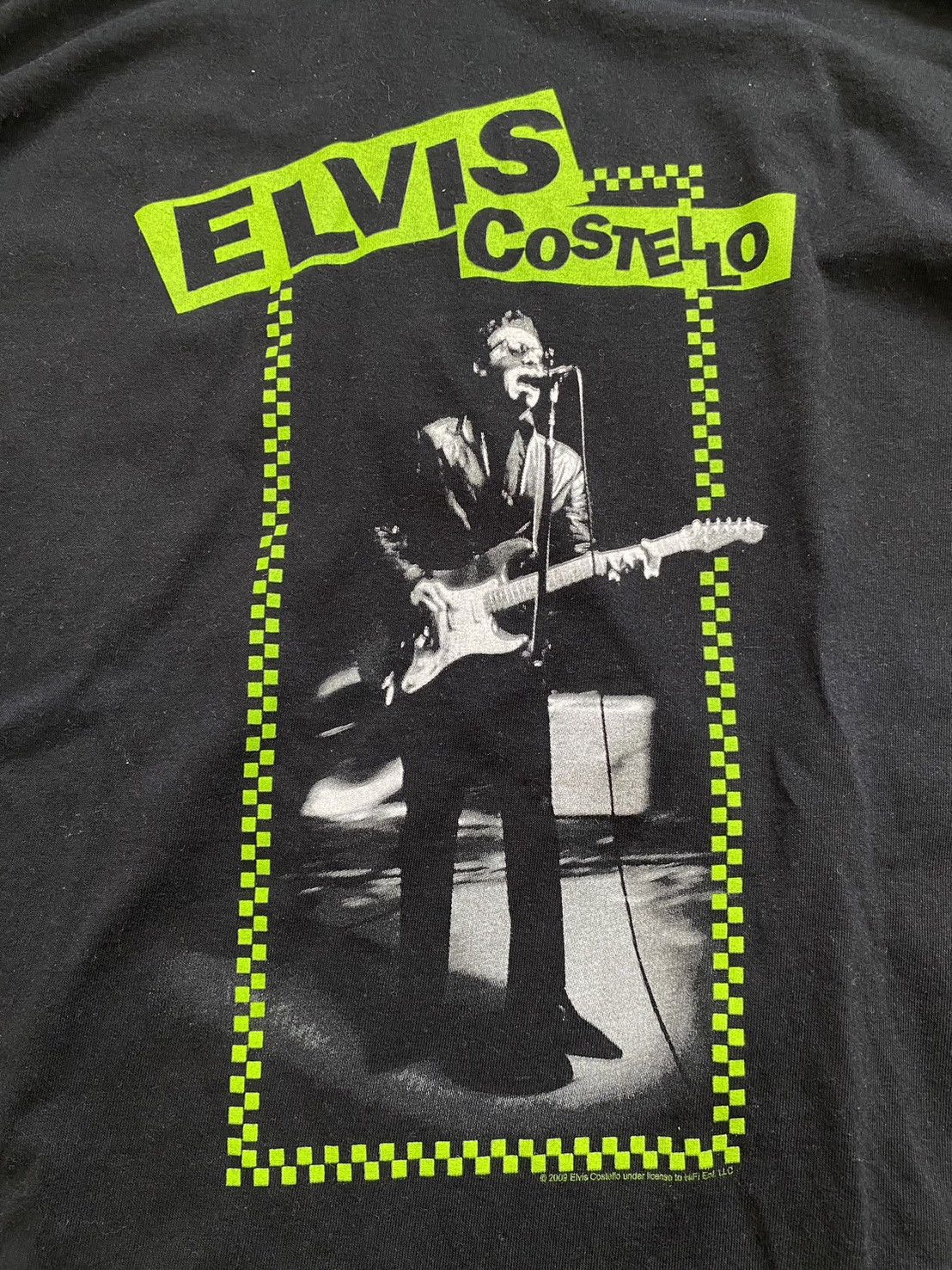 Band Tees × Vintage Vintage Y2K Late 00s Elvis Costello Graphic Tee Size US XL / EU 56 / 4 - 2 Thumbnail