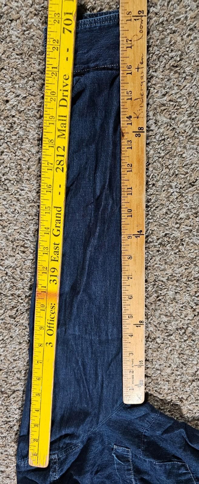 Express Express Blue Denim Long Smock Shirt L Size L / US 10 / IT 46 - 9 Thumbnail