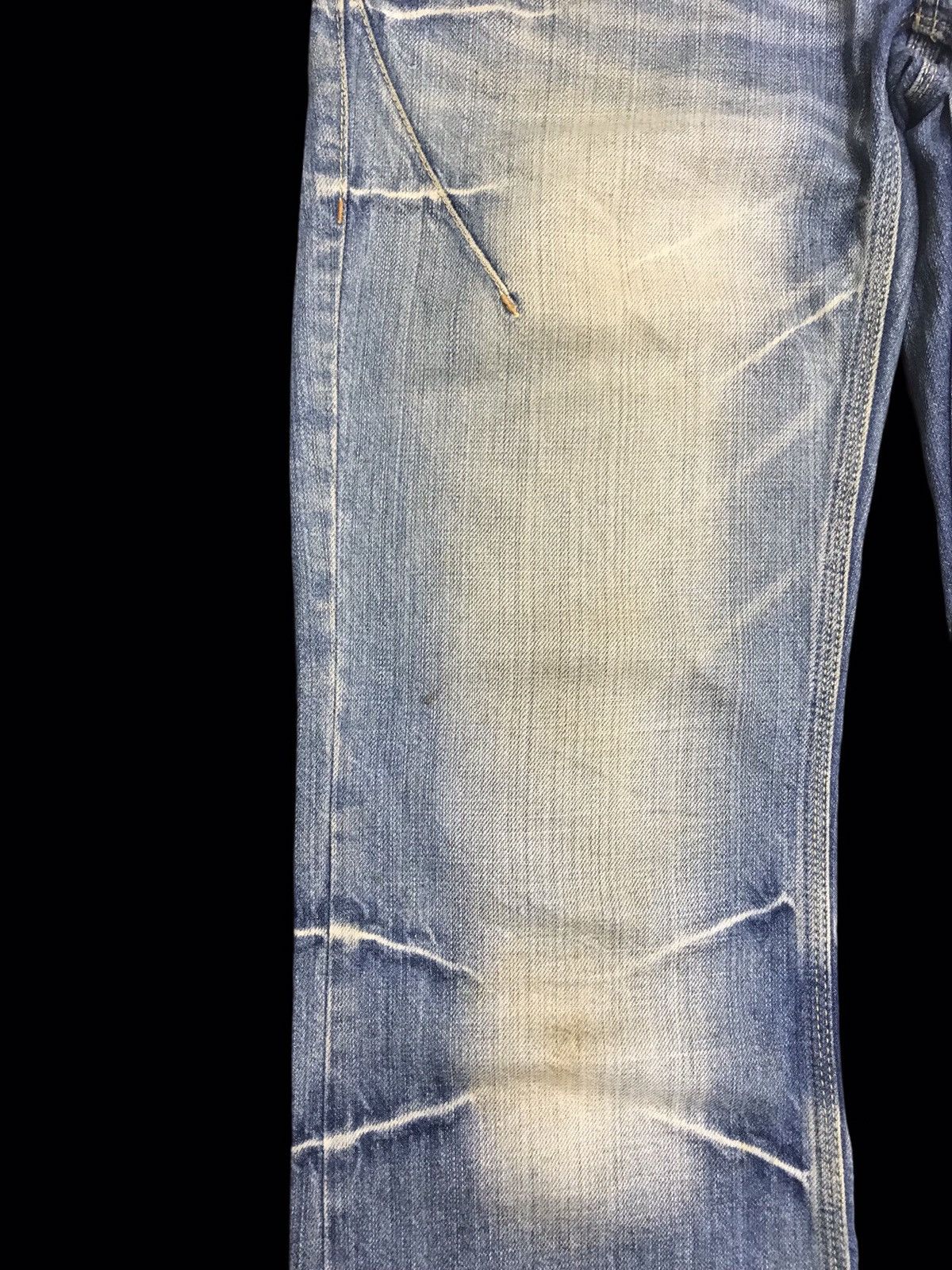 Japanese Brand 💥FLARE💥NCFM Japan Design Seditionari Fade Flare Denim F108 Size US 34 / EU 50 - 6 Thumbnail