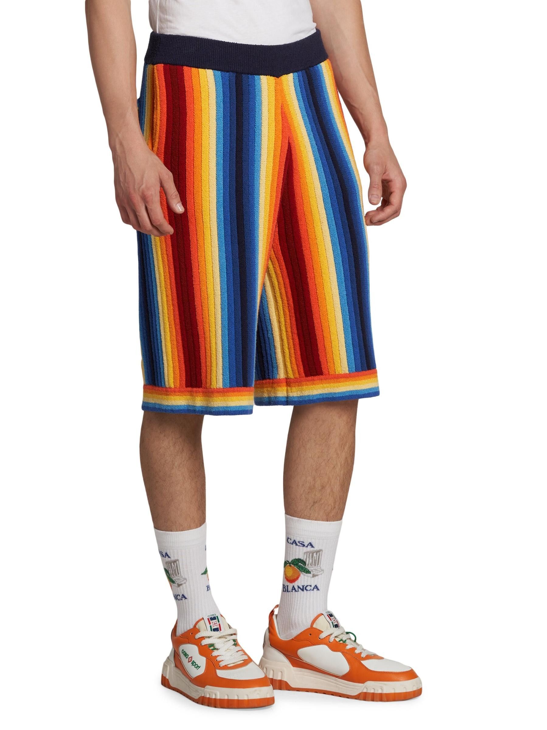 Casablanca os11x0725 Gradient Towelling Effect Shorts in Multicolor Size US 34 / EU 50 - 3 Thumbnail