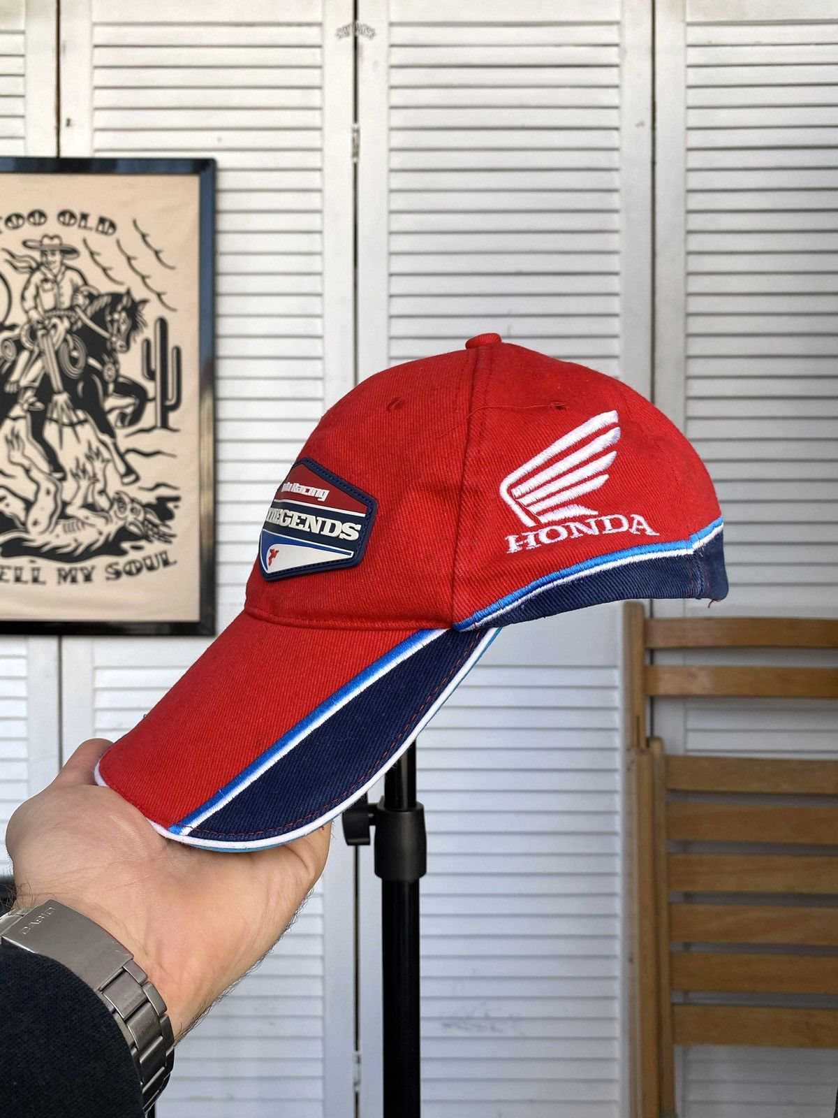Formula 1 × Honda Vintage Honda Racing Ttlegends Hat Cap Official Merchandise Size ONE SIZE - 12 Thumbnail