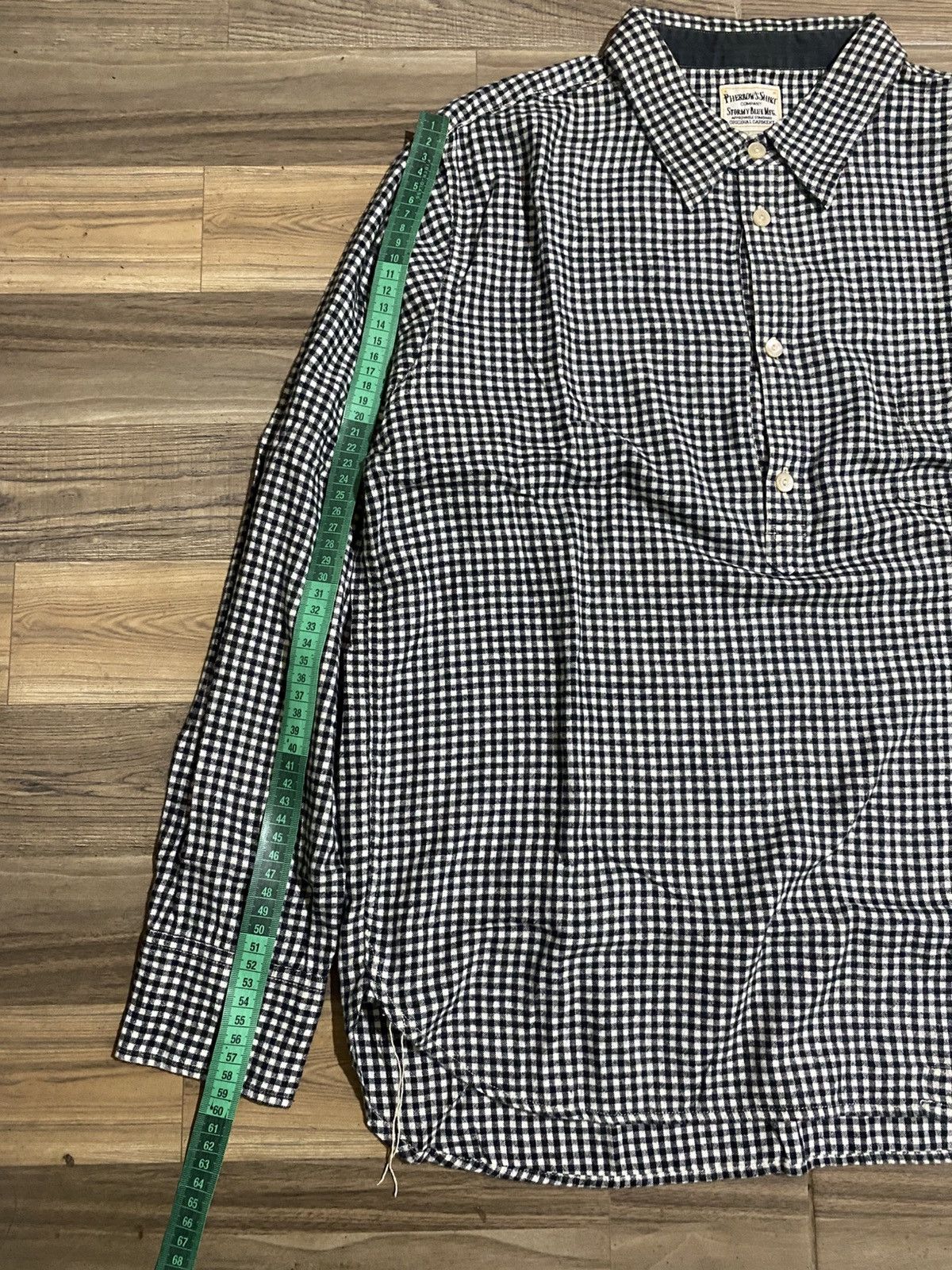 Japanese Brand VINTAGE PHERROWS HALF BUTTON SHIRT Size US S / EU 44-46 / 1 - 8 Thumbnail