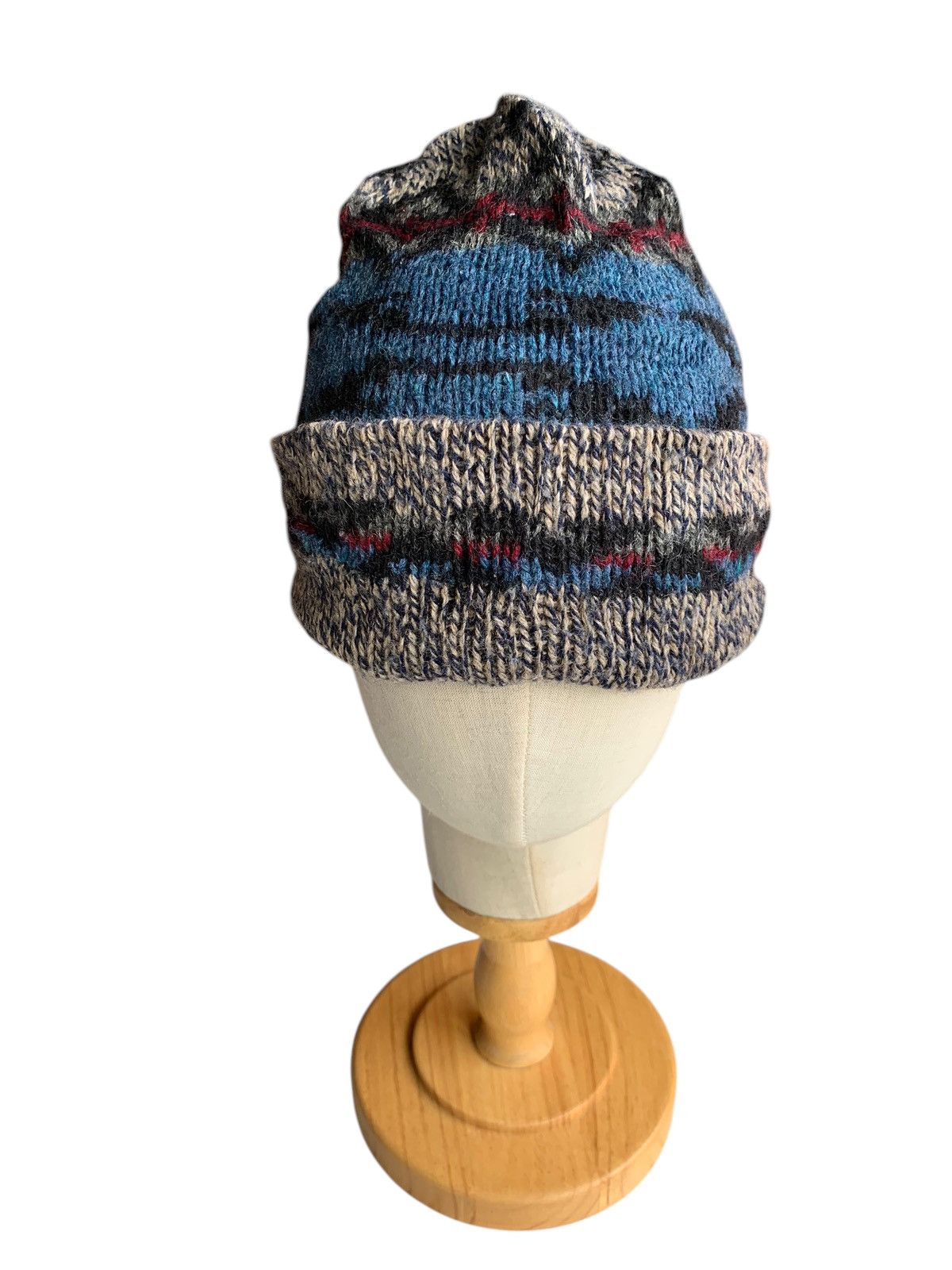 Japanese Brand × Kapital × Vintage Knitted Made In Usa Rare Design Winter Session Beanie Hats Size ONE SIZE - 4 Thumbnail