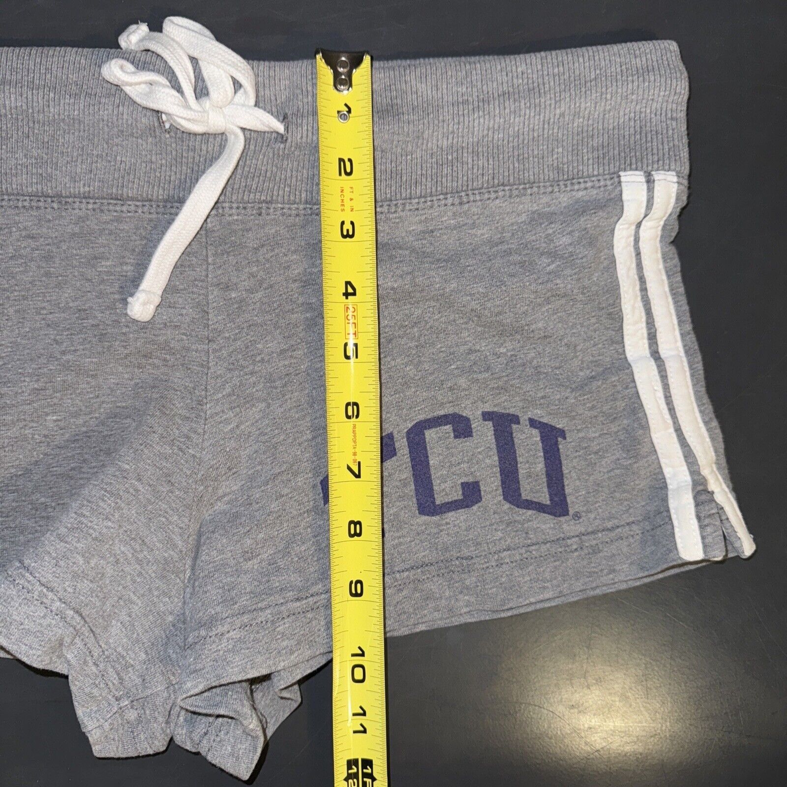 Other REDSHIRT Varsity Short Sz M Gray Drawstring TCU 2” Size 28" / US 6 / IT 42 - 9 Thumbnail