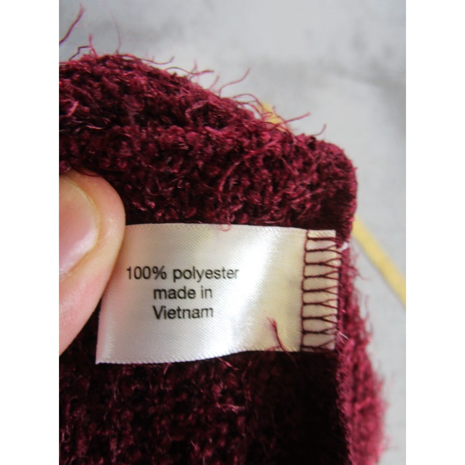 Vintage Lane Bryant Sweater Womens 26 Knit Burgundy Red Crew Neck NEW Size 4XL / US 24-26 - 8 Thumbnail