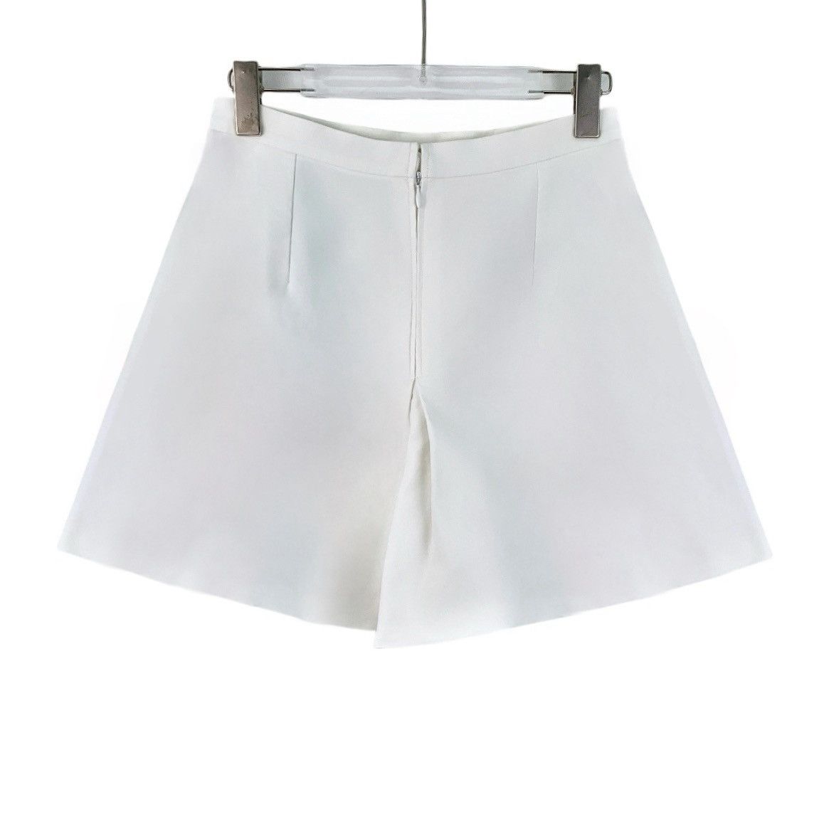 Dior Dior White Cotton Casual Shorts K26WX Size 26" / US 2 / IT 38 - 2 Thumbnail