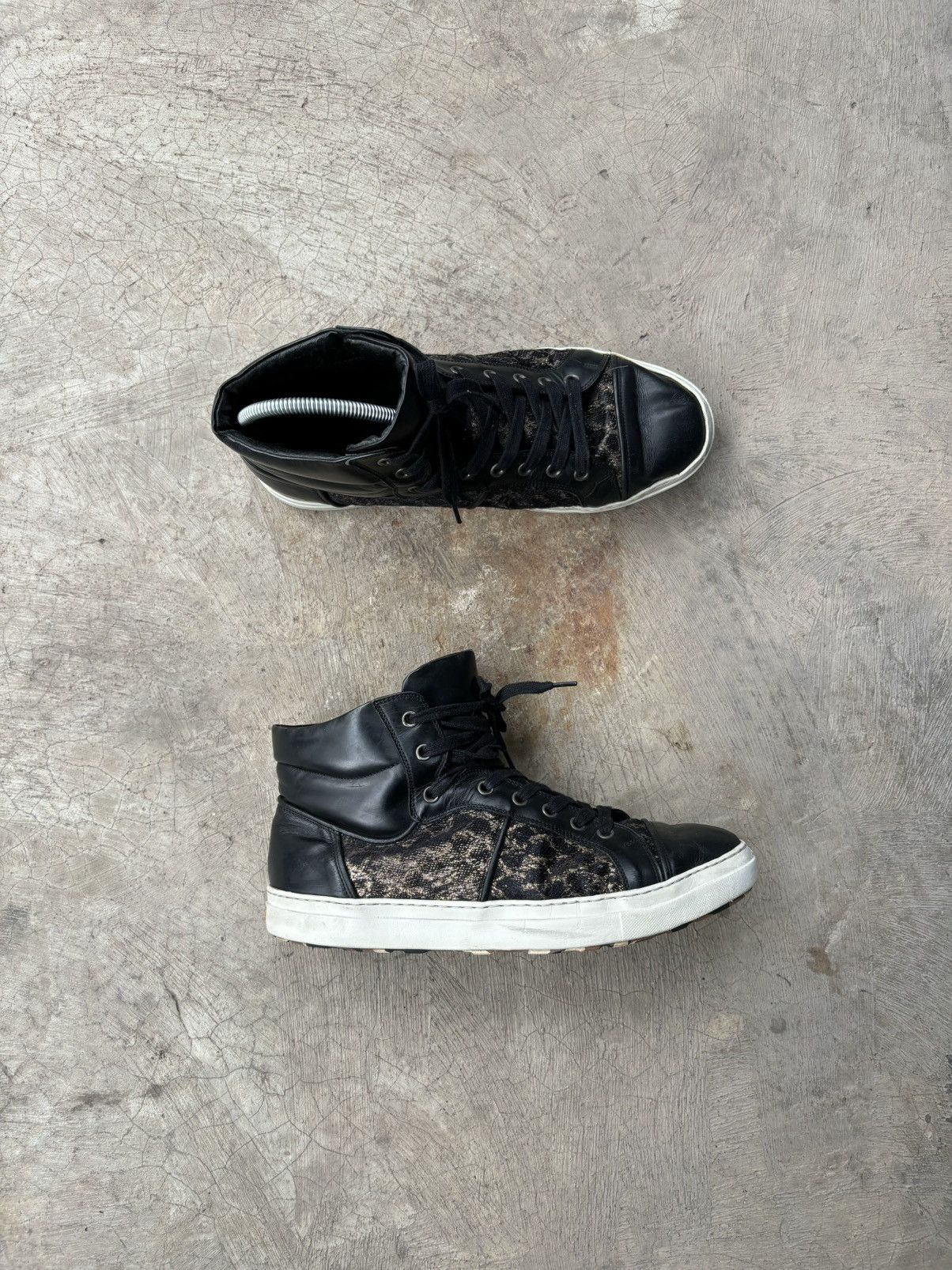 Maison MIHARA YASUHIRO Miharayasuhiro High Top Sneakers Size US 11 / EU 44 - 2 Thumbnail