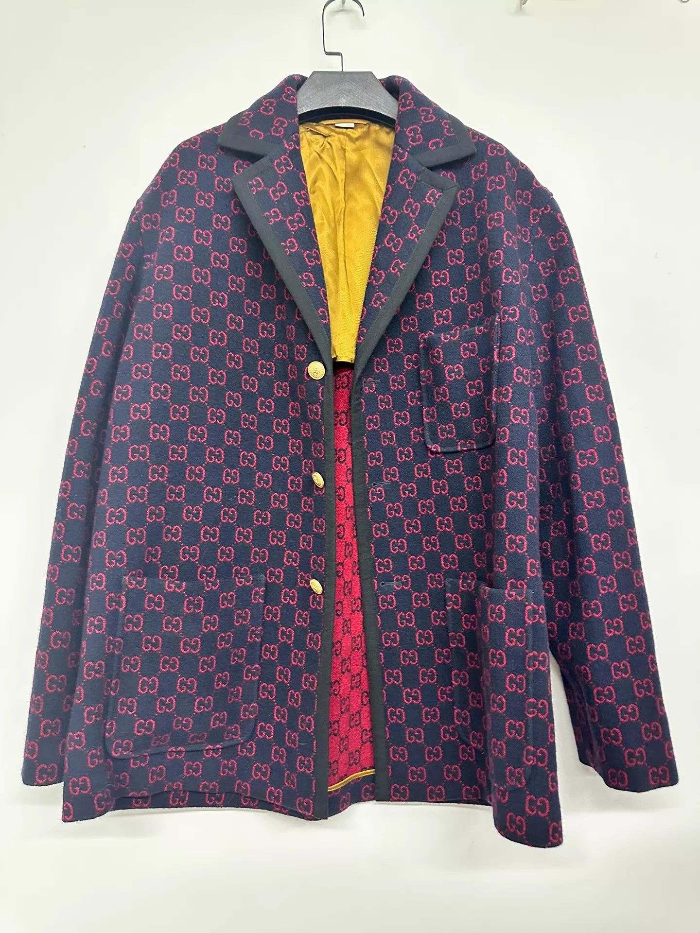 Gucci Gucci All Over Print Jacket Size 48 Size US M / EU 48-50 / 2 - 1 Thumbnail