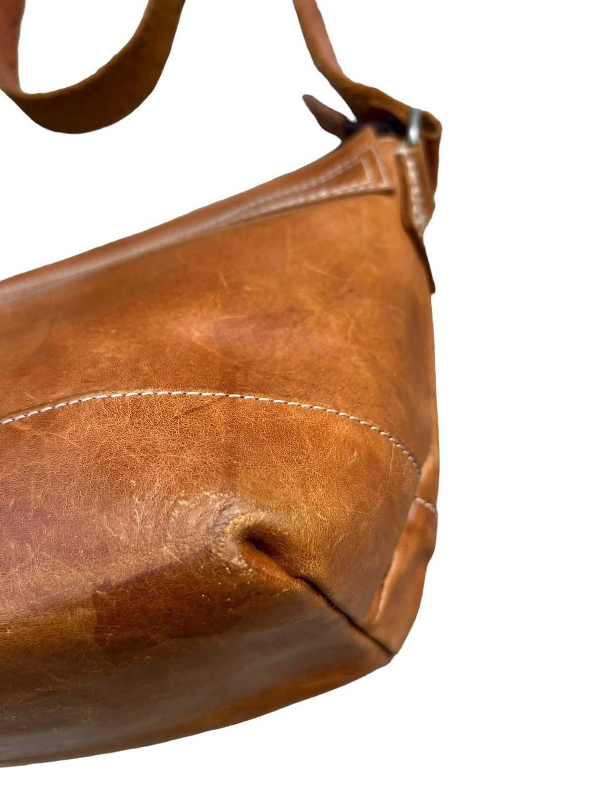 Leather H 1203 Mano Fece Japan Patina Leather Bag Size ONE SIZE - 10 Thumbnail