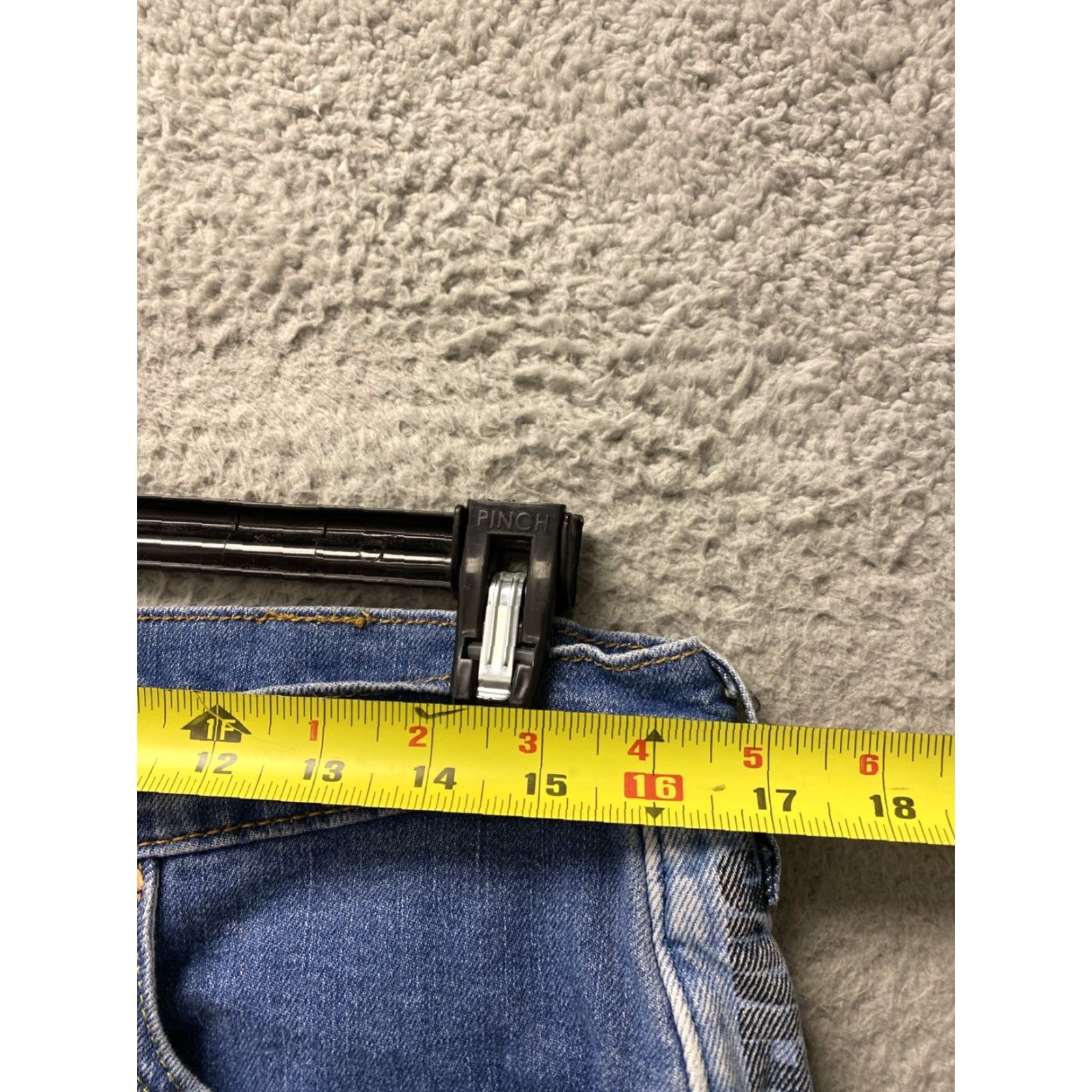 Levi's Levi's Hi Ball Jeans Mens 33x30 Slim Fit Blue Denim Zip Solid Cotton Pants Jeans Mens Size US 30 / EU 46 - 6 Thumbnail