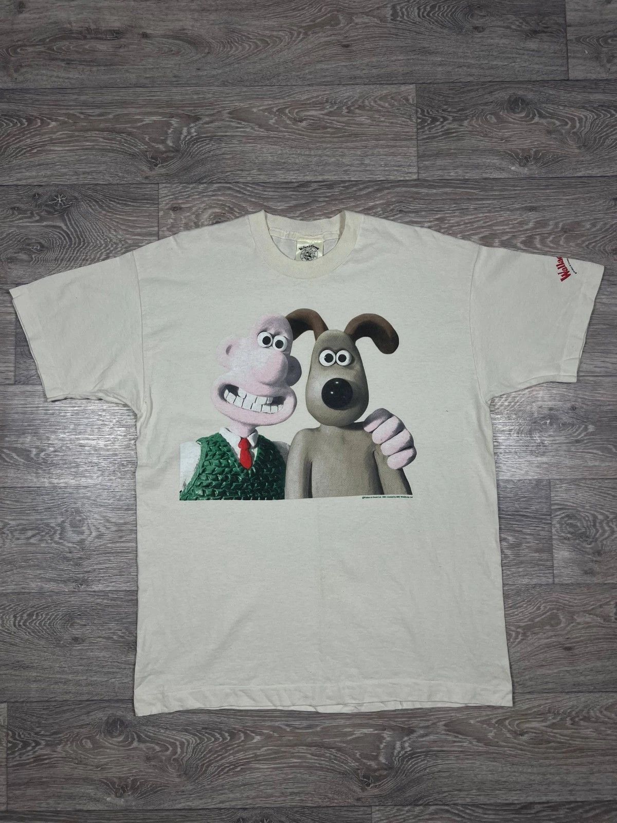 Vintage Wallace and Gromit 1989 Officially Licensed Shirt Size US XL / EU 56 / 4 - 1 Thumbnail