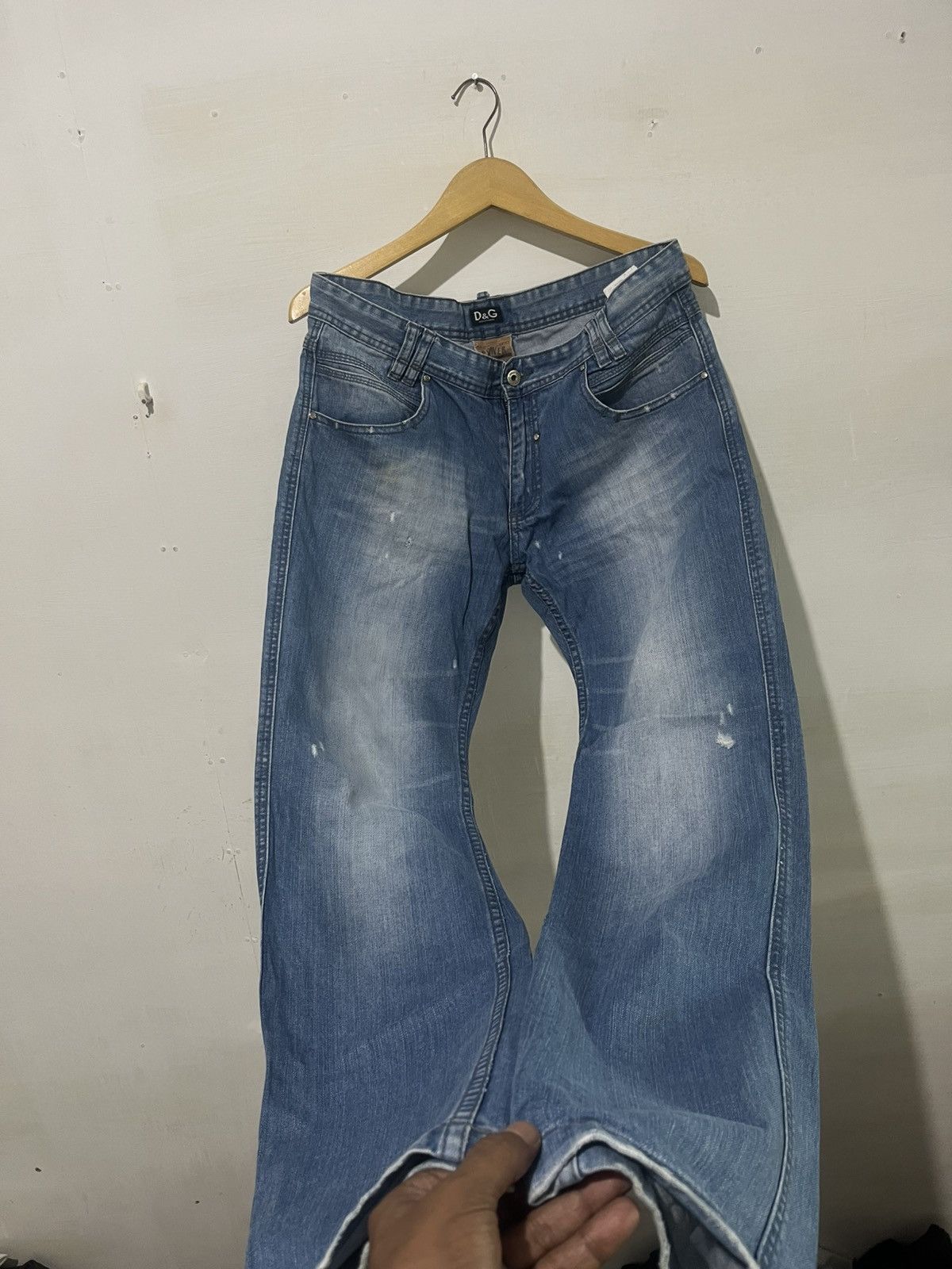 Dolce & Gabbana Japanese D&G Distrassed Denim Size US 34 / EU 50 - 7 Thumbnail