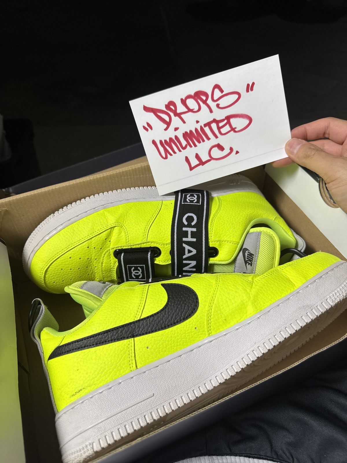 Nike × Vandy The Pink Nike x Vandy The Pink Air Force 1 Utility 10.5 Worn 1X Size US 10.5 / EU 43-44 - 9 Thumbnail