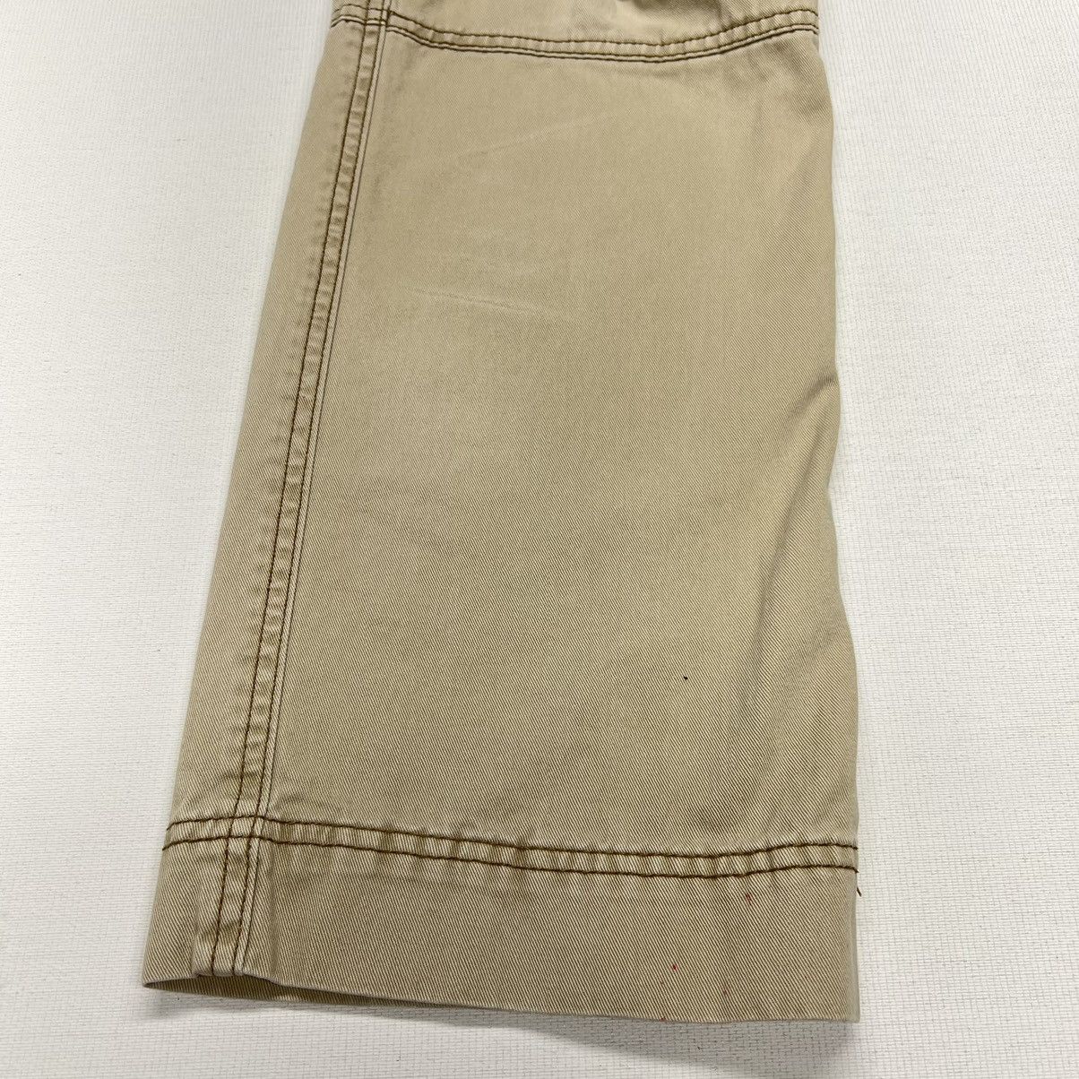 Vintage Iron Gear Cargo Pants Khaki Straight Pocket Baggy Workwear Size US 31 - 3 Thumbnail