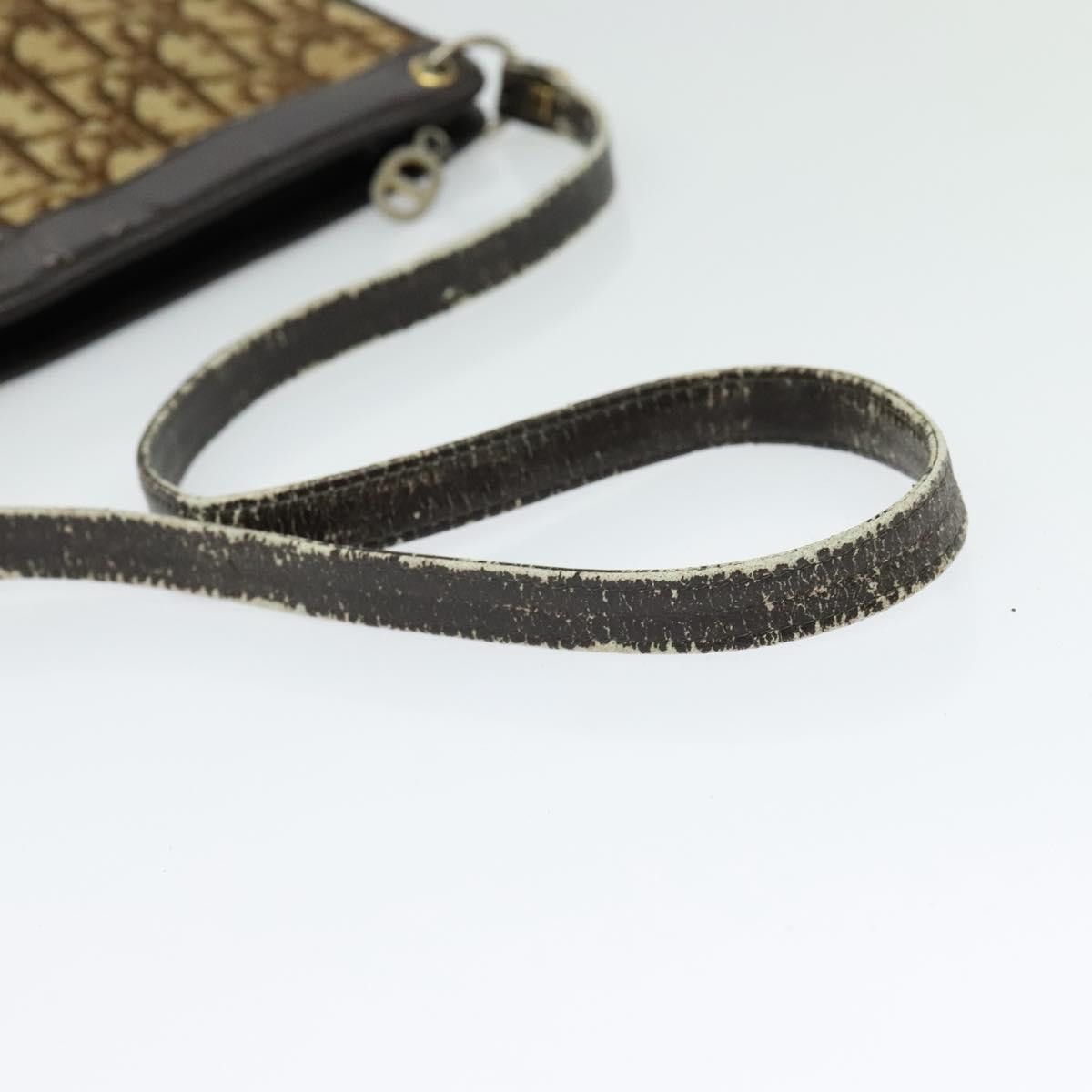 Dior DIOR Trotter Canvas Shoulder Bag Beige Size ONE SIZE - 7 Thumbnail