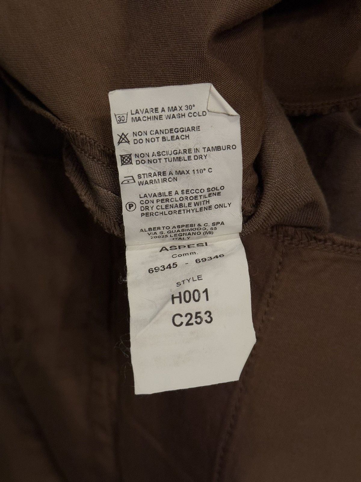 Aspesi × Designer Alberto Aspesi 100% linen wide leg culottes pants Y2K 2000s Size 28" / US 6 / IT 42 - 6 Thumbnail