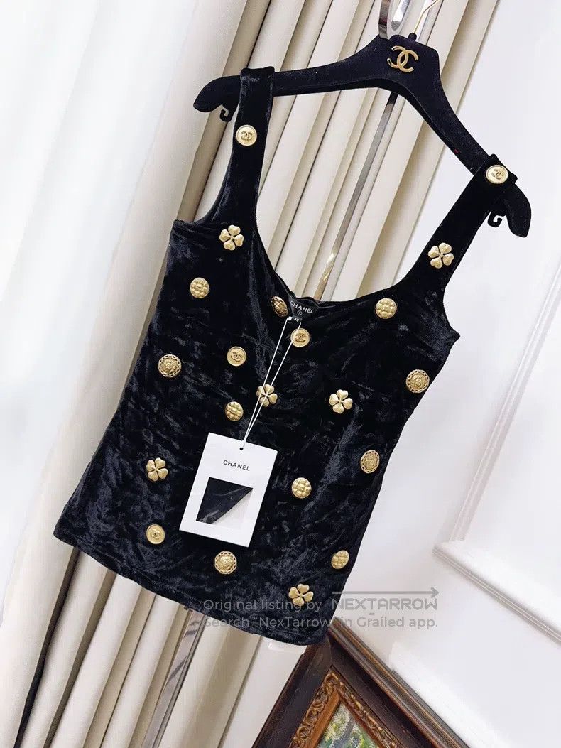 Chanel Chanel 21A Handicraft Workshop Series Gold Coin Relief Sea Size XS / US 0-2 / IT 36-38 - 9 Thumbnail