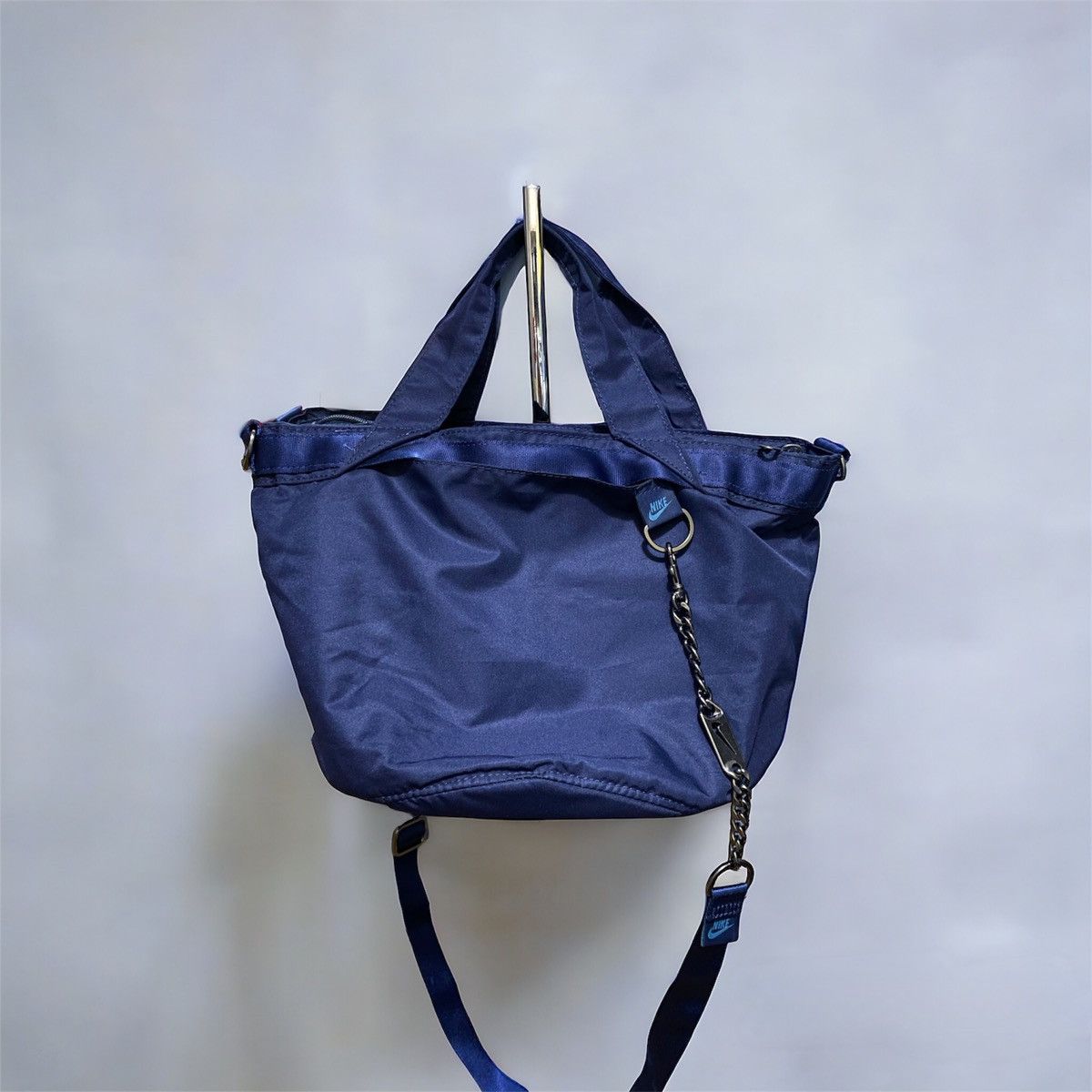 Nike Streetwear Blue Nike Luxury Swoosh Bag Y2K Sportswear rare Size ONE SIZE - 1 Thumbnail