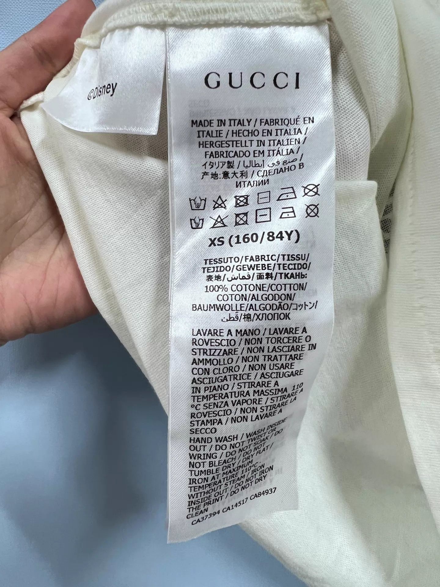 Gucci Gucci x Disney Donald Duck White Short Tee XS new with tags Size XS / US 0-2 / IT 36-38 - 5 Thumbnail