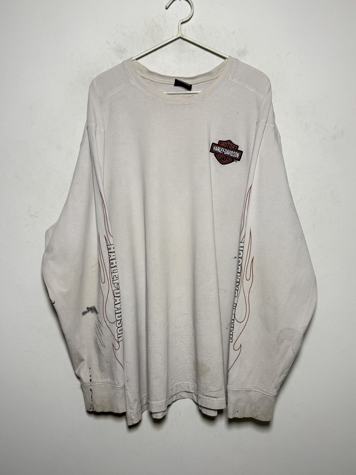 Harley Davidson vintage painters harley davidson long sleeve Size US XXL / EU 58 / 5 - 2 Thumbnail