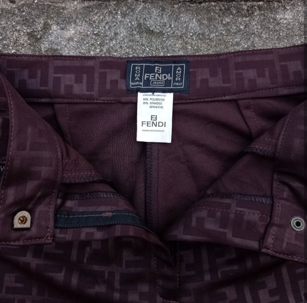 Fendi Fendi monogram Size 25" / US 0 / IT 36 - 5 Thumbnail