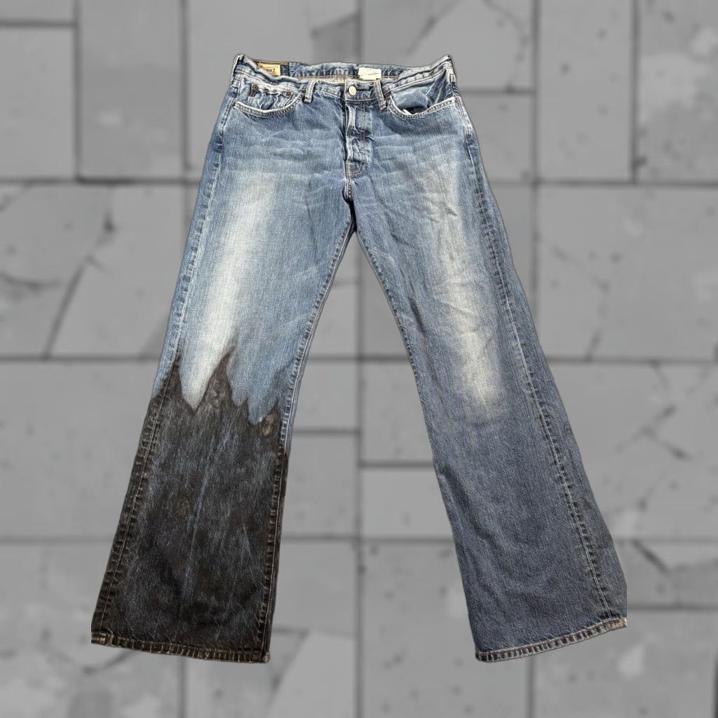 Vintage Abercrombie Fitch Men's Jeans 32x32 Blue Medium Bootcut