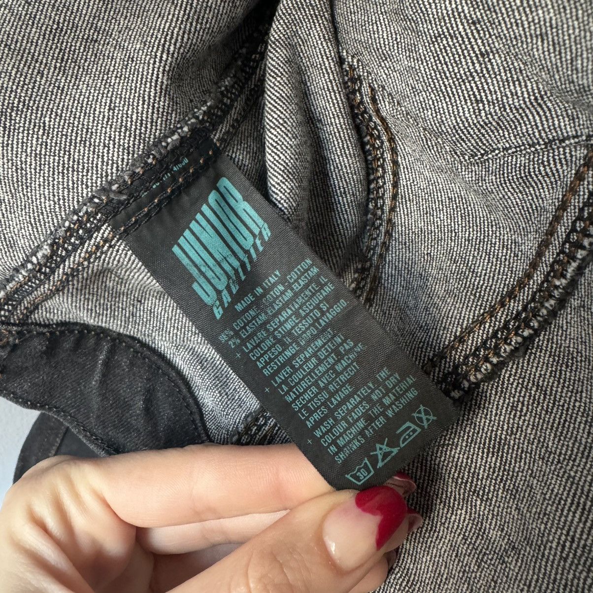 Jean Paul Gaultier Vintage 90s Gaultier Junior Off Shoulder Jacket Denim Top Size M / US 6-8 / IT 42-44 - 9 Thumbnail