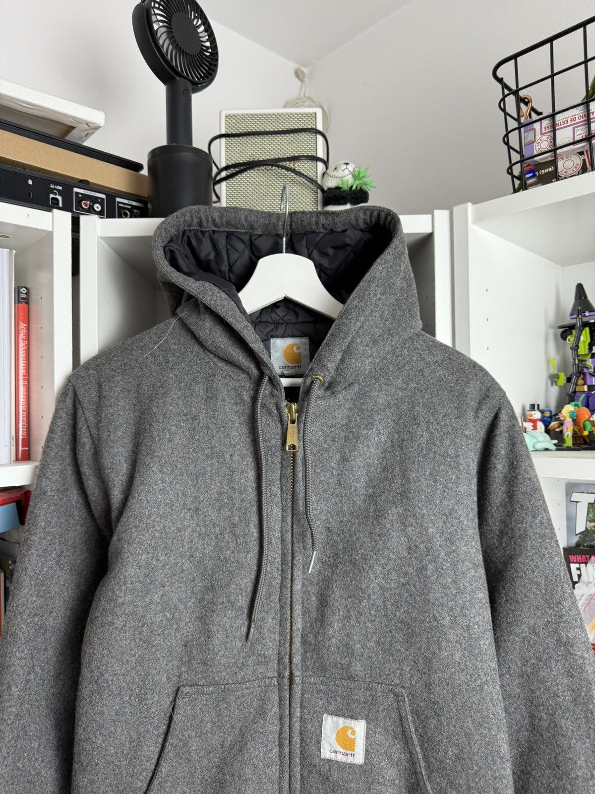 Carhartt × Vintage Vintage Carhartt wool Active jacket XS fit S skate workwear Size US S / EU 44-46 / 1 - 5 Thumbnail