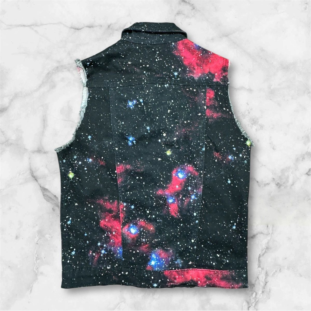Vintage Tyte Galaxy Gilet Vest One Size Size ONE SIZE - 5 Thumbnail