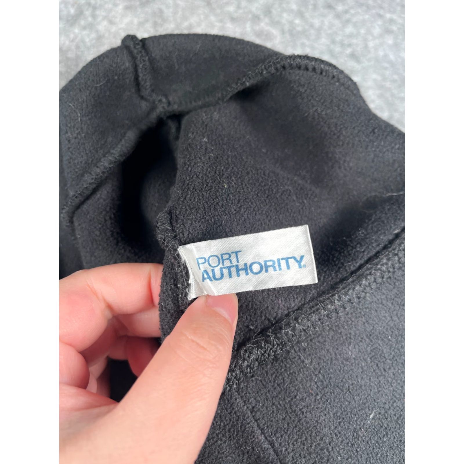 Port Authority Port Authority Beanie Toque Hat Unisex Adults One Size Black Knit 100% Polyester Fleece Ski Seasonal Lightweight Adjustable Size ONE SIZE - 7 Thumbnail
