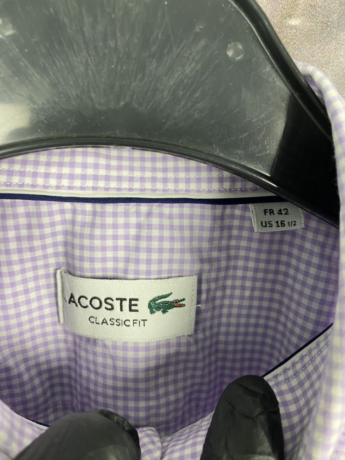 Lacoste Men’s Lacoste Shirt Button Up Streetwear Size 42 Size US L / EU 52-54 / 3 - 6 Thumbnail