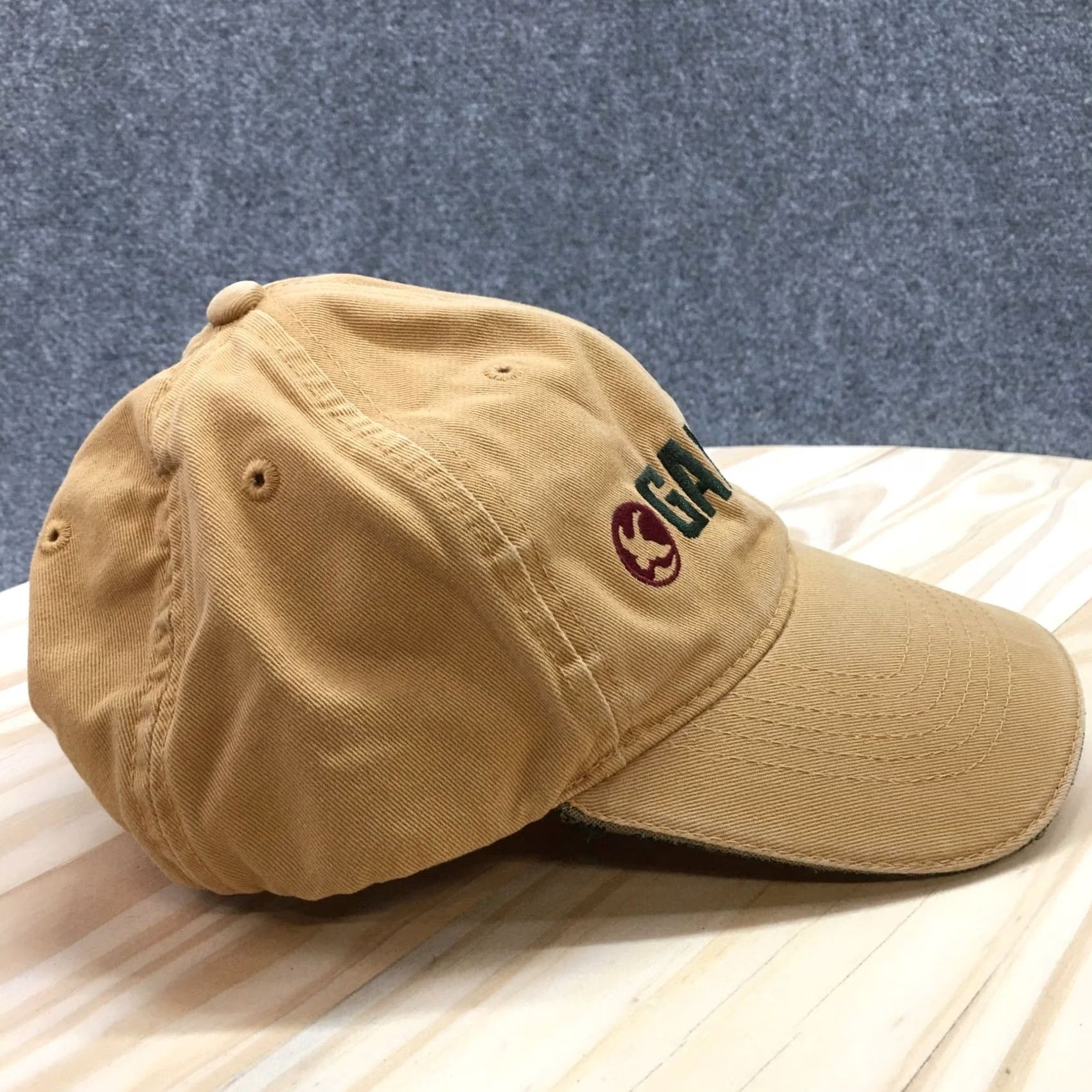 Logo 7 Gander Mountain Baseball Hat Mens Brown One Size Curved Brim Embroidered Logo Size ONE SIZE - 6 Thumbnail