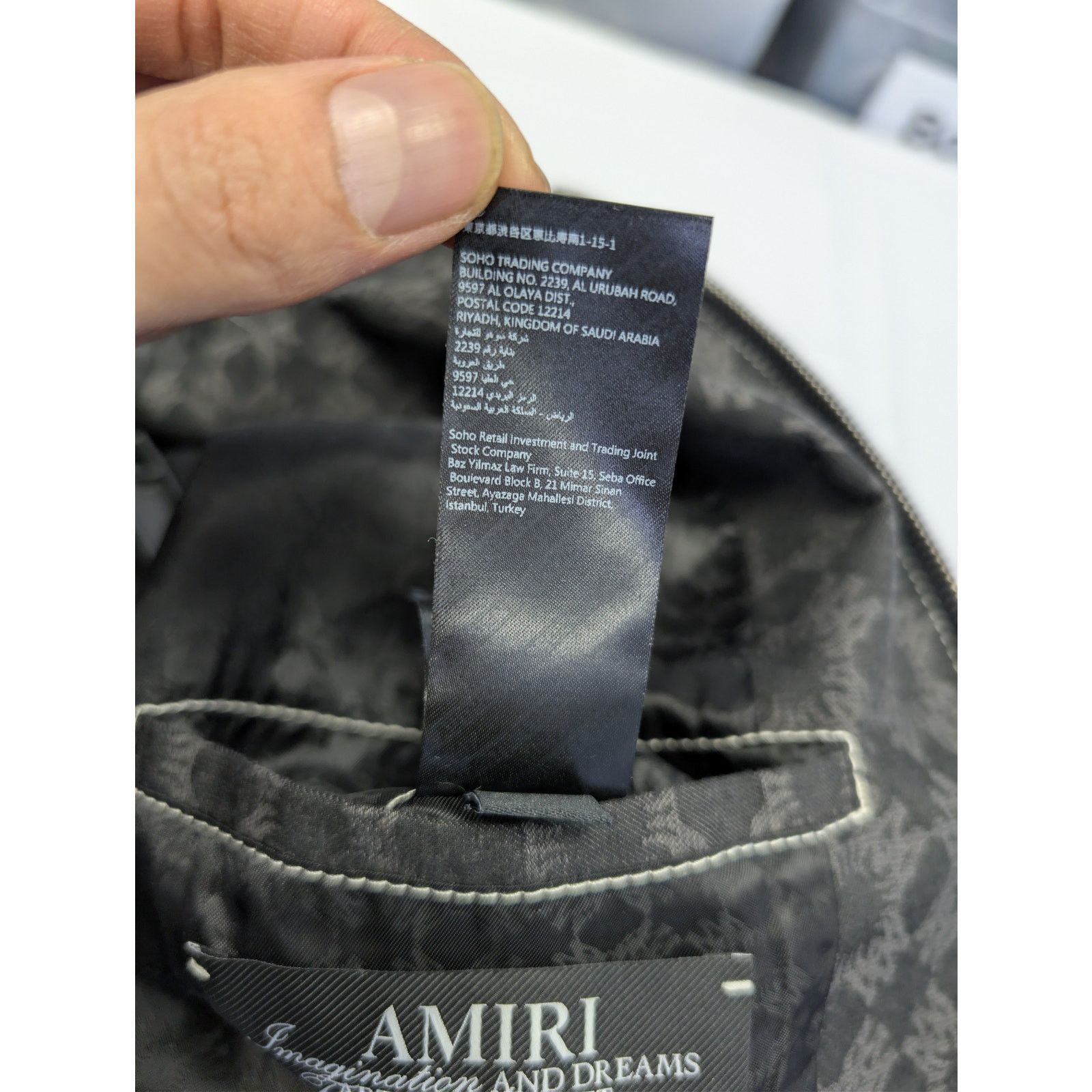 Amiri o1rshd1 MA Quad Work Jacket in Black Size US M / EU 48-50 / 2 - 21 Thumbnail