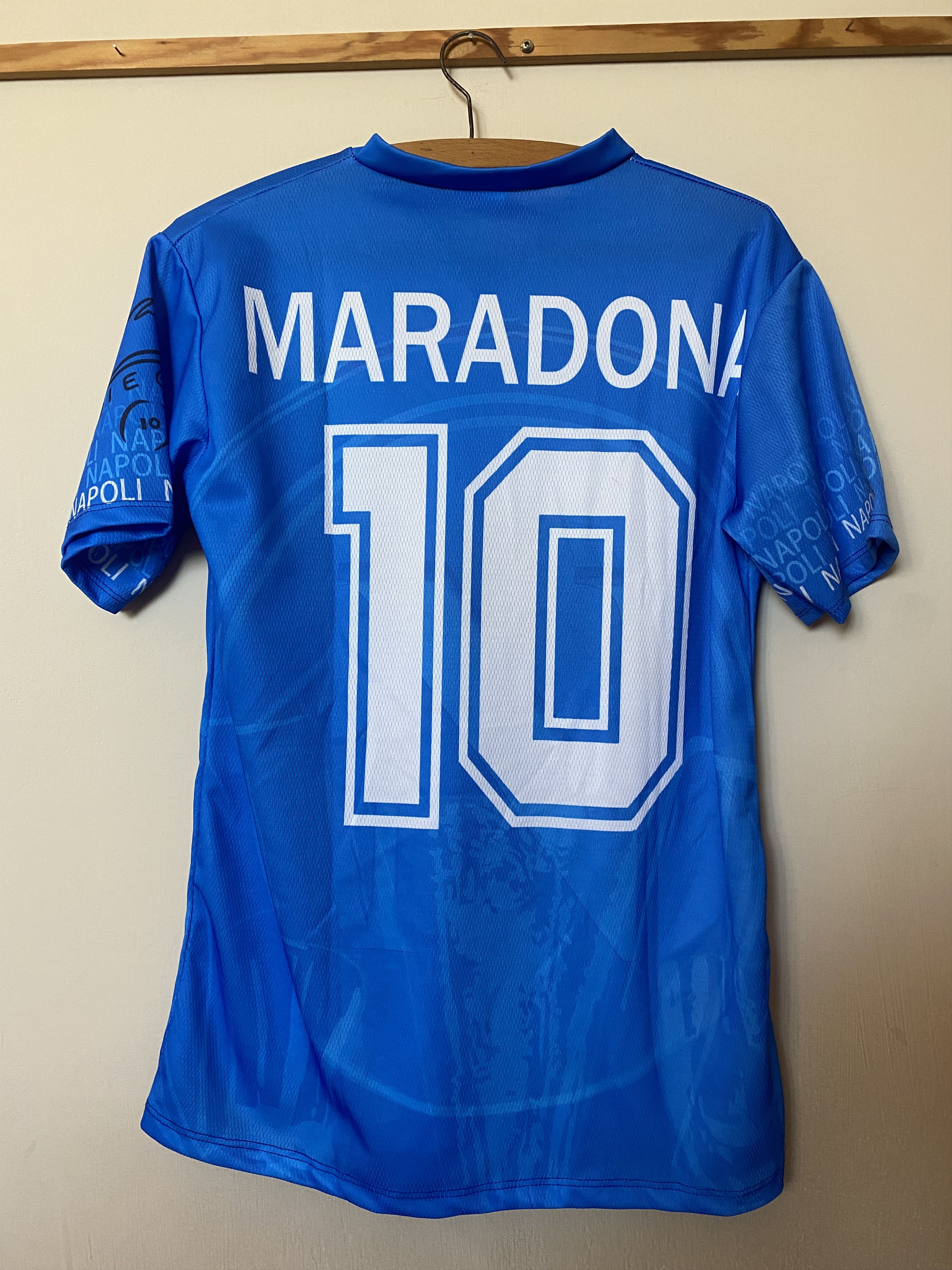 Other Vintage Retro SSC NAPOLI #10 MARADONA 1989 - 1990 M - UNIQUE Size US M / EU 48-50 / 2 - 1 Thumbnail