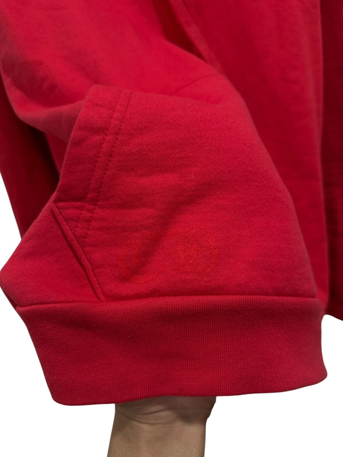 Chrome Hearts Chrome Hearts Online Exclusive Scroll Logo Hoodie Red Size US S / EU 44-46 / 1 - 4 Thumbnail
