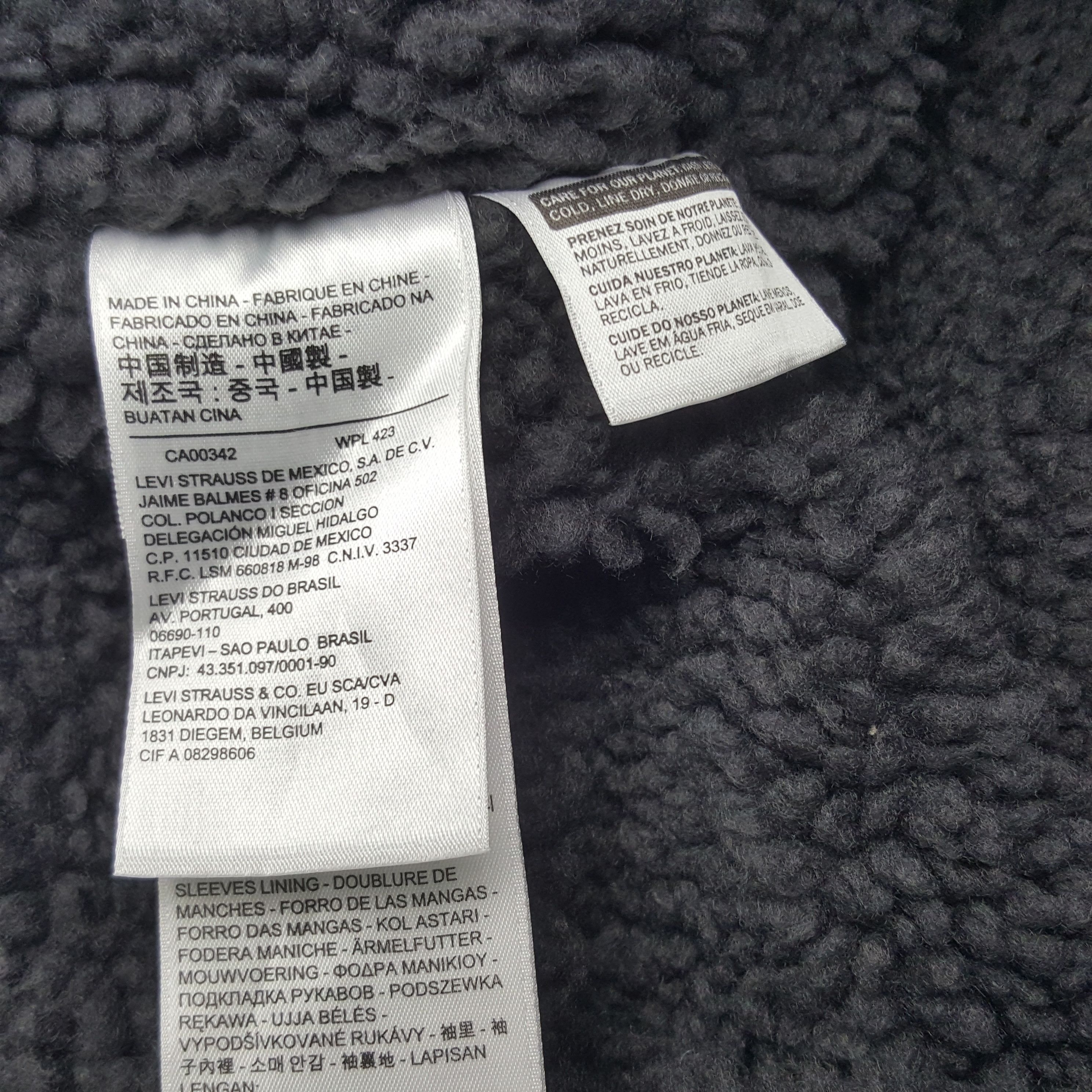 Levi's Vintage Levi's Corduroy Sherpa Inside Bikers Jacket Size US S / EU 44-46 / 1 - 9 Thumbnail