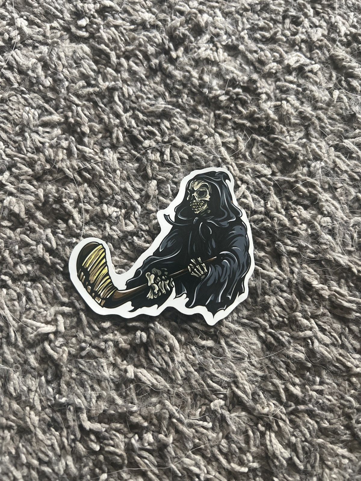 Hypebeast Grim Reaper Hockey Sticker Size ONE SIZE - 1 Thumbnail