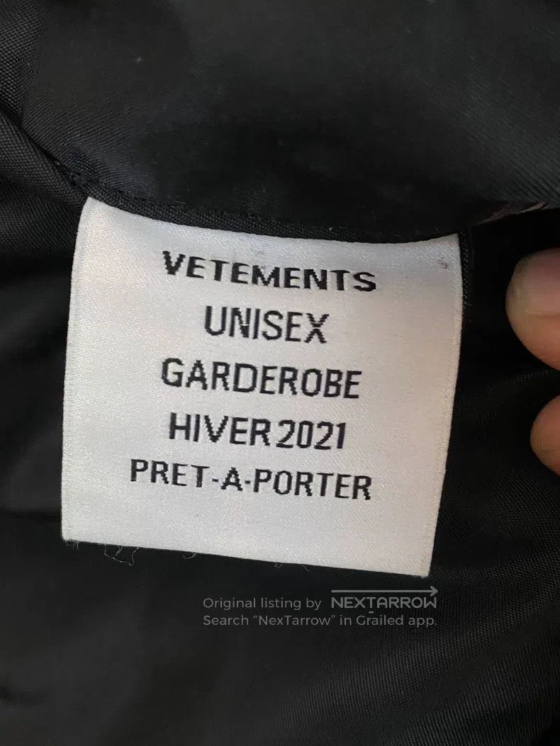 Vetements Vetements Instruction Manual Cotton Jacket Size US S / EU 44-46 / 1 - 6 Thumbnail