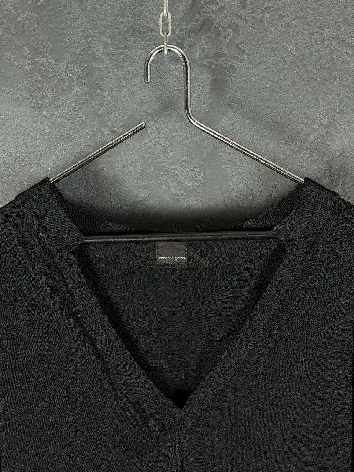 Annette Gortz Annette Gortz Avantgarde Oversize Black Dress Viskose Size S Size S / US 4 / IT 40 - 9 Thumbnail