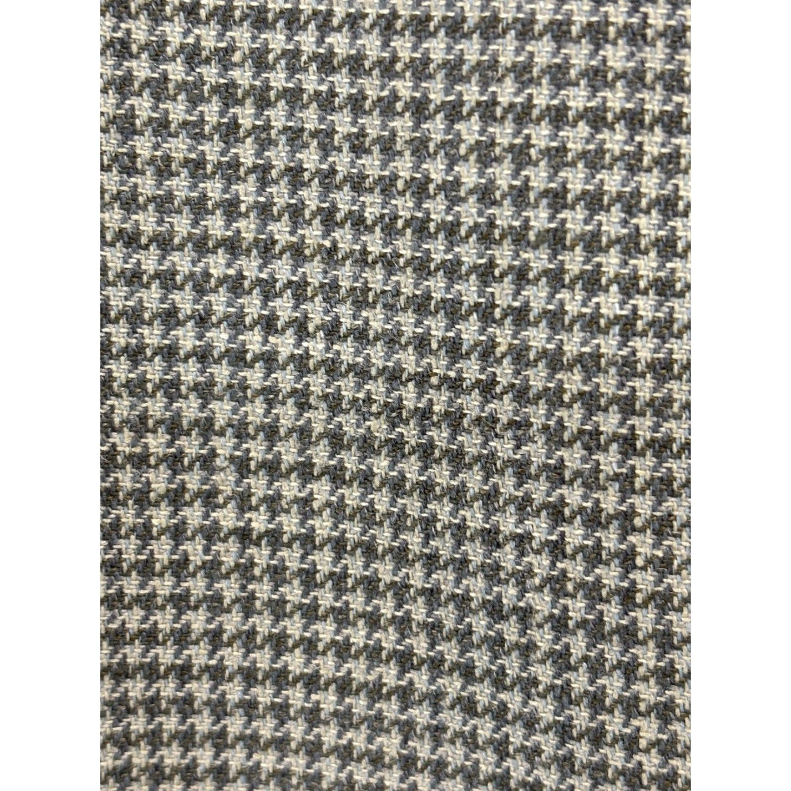 Brooks Brothers VINTAGE Brooks Brothers Men's Blazer Jacket Long Single-Breasted Houndstooth Wool Linen Silk 46L Casual Formal Wedding Size 46L - 3 Thumbnail