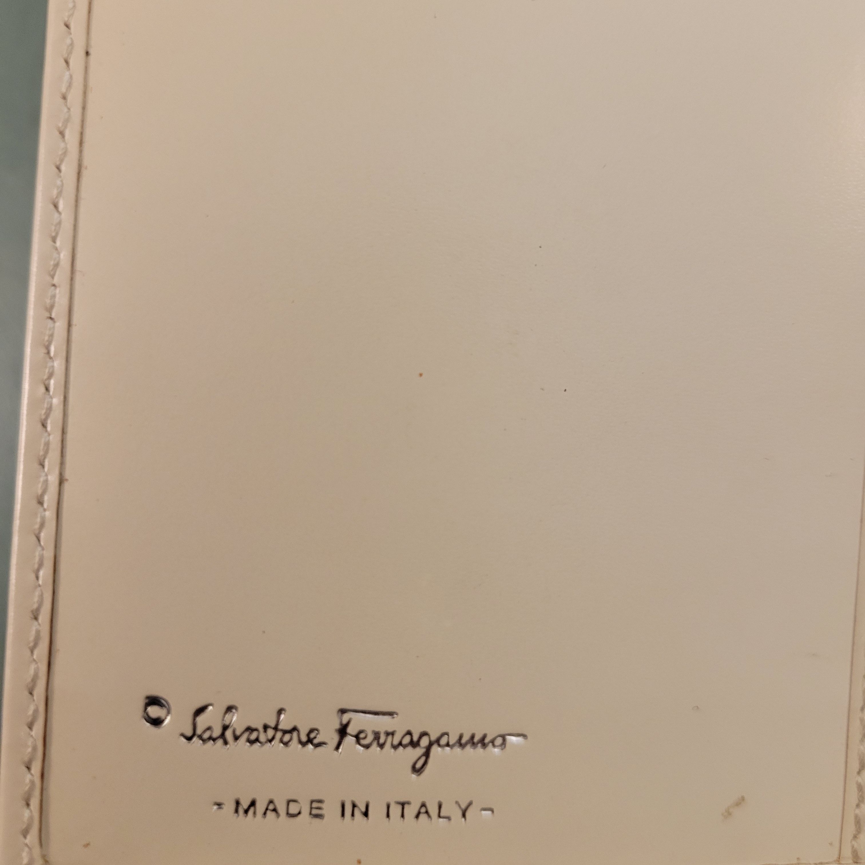 Salvatore Ferragamo Long Canvas and Leather Twist Logo Lock Wallet Size ONE SIZE - 10 Thumbnail