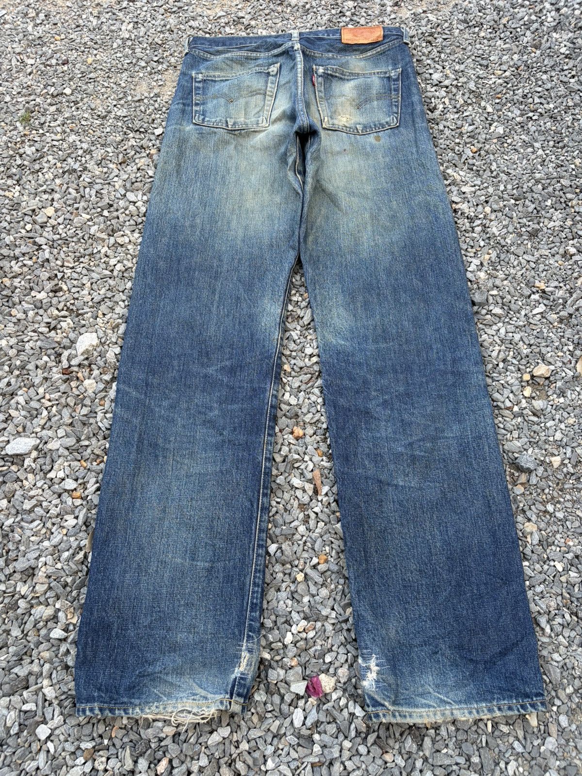 Kapital VINTAGE LEVIS 503B BIG E SELVEDGE RUSTY DISTRESSED DENIM Size US 32 / EU 48 - 4 Thumbnail