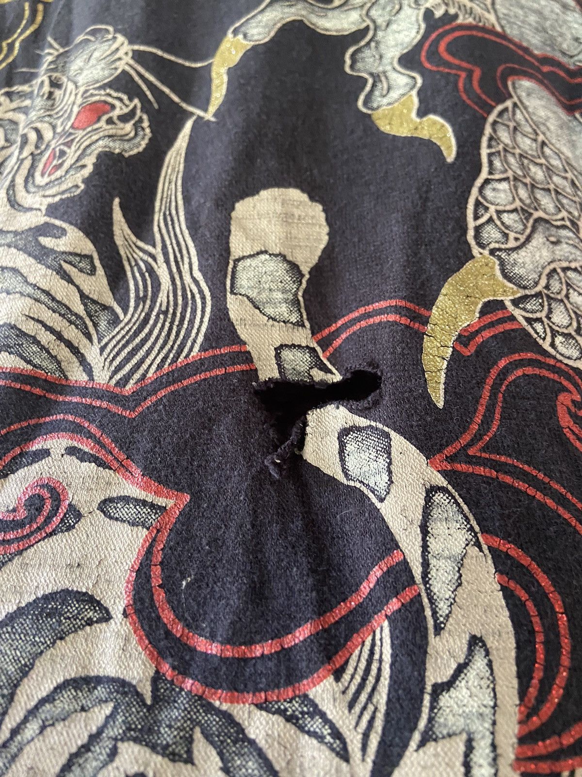 Japanese Brand SPACE OPERA DRAGON DOUBLE LAYER DISTRESSED LONG SLEEVE Size US M / EU 48-50 / 2 - 20 Thumbnail