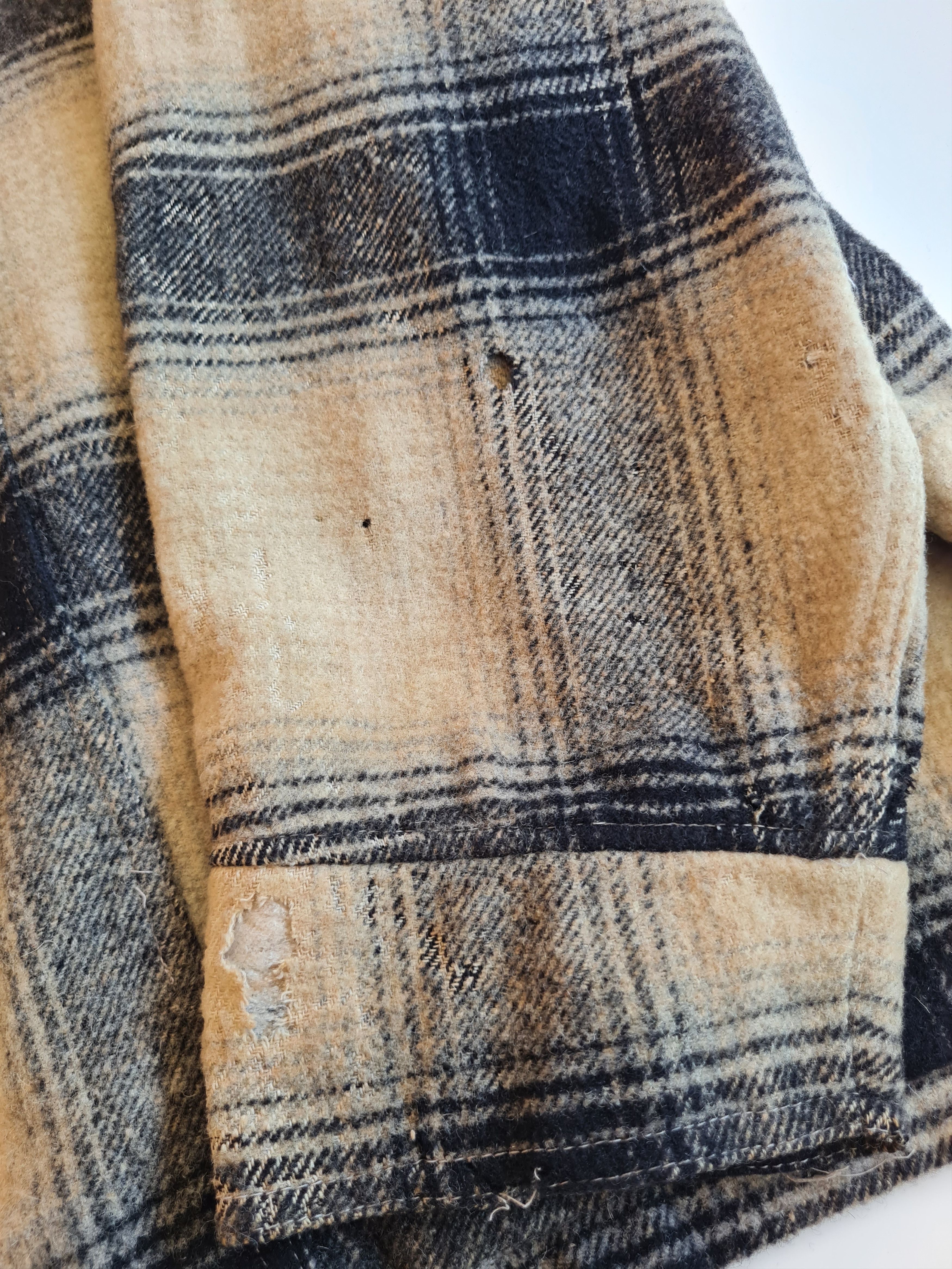 Flannel × Vintage Vintage Mane Aver Flanel Wool Jacket Size US L / EU 52-54 / 3 - 9 Thumbnail
