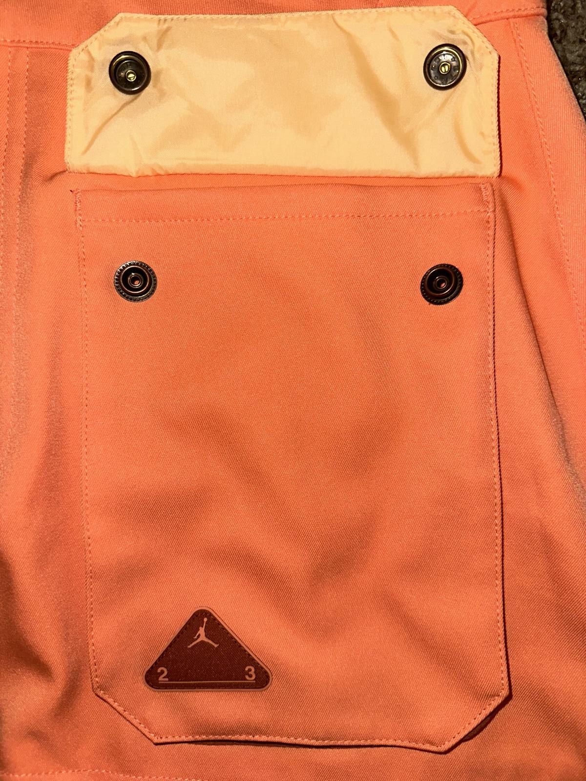 Jordan Brand Jordan Womens 23 Engineered Orange Skirt Dress Sample Size 28" / US 6 / IT 42 - 4 Thumbnail